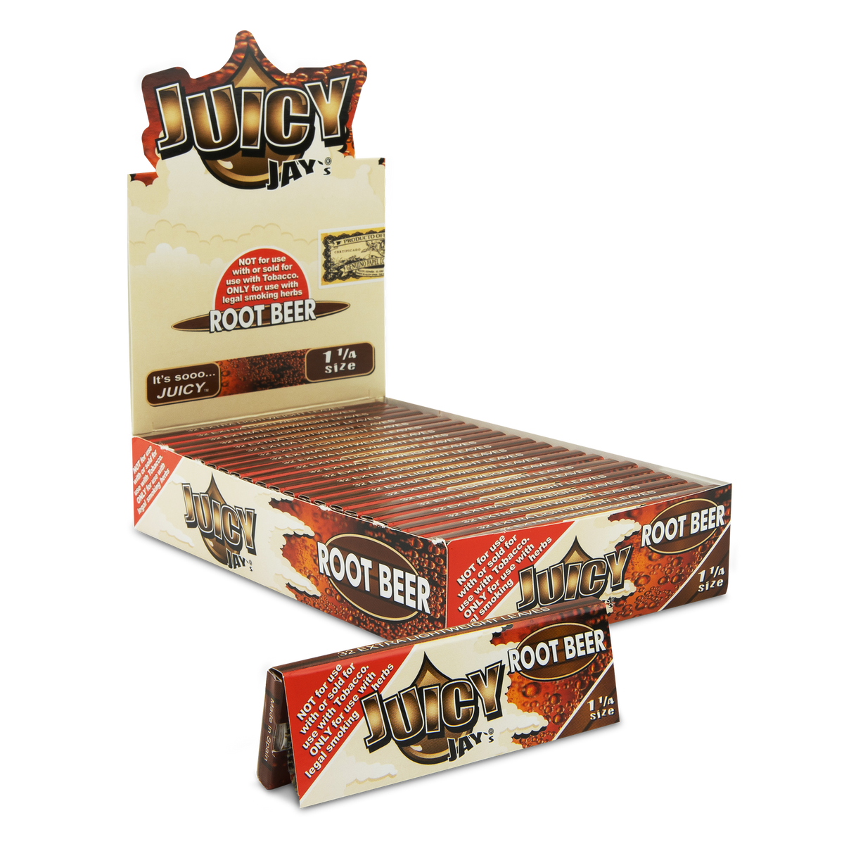 Juicy Jays 1 1/4 Flavored Hemp Rolling Papers Rolling Papers JAYB-RPFL-1414 esd-official