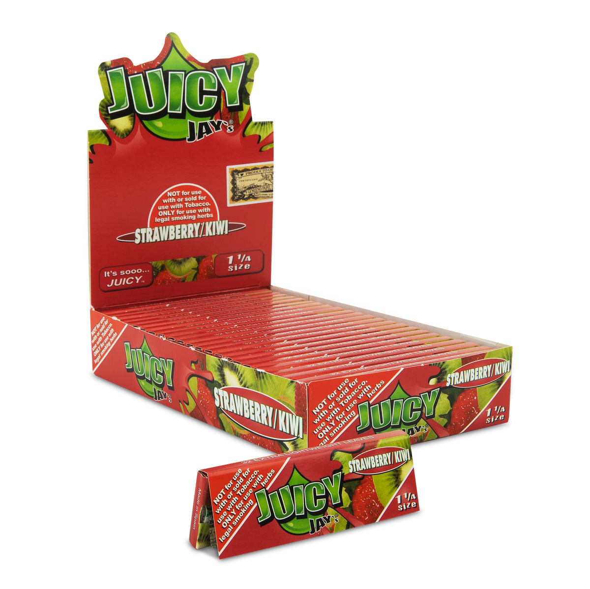 Juicy Jays 1 1/4 Flavored Hemp Rolling Papers Rolling Papers JAYB-RPFL-1408 esd-official