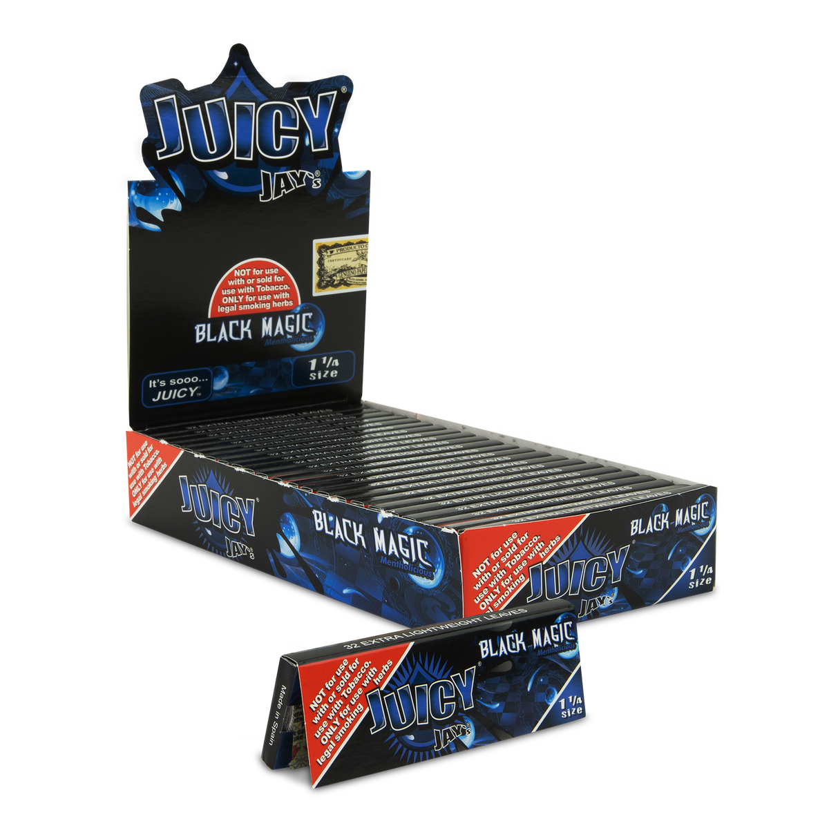 Juicy Jays 1 1/4 Flavored Hemp Rolling Papers Rolling Papers JAYB-RPFL-1404 esd-official