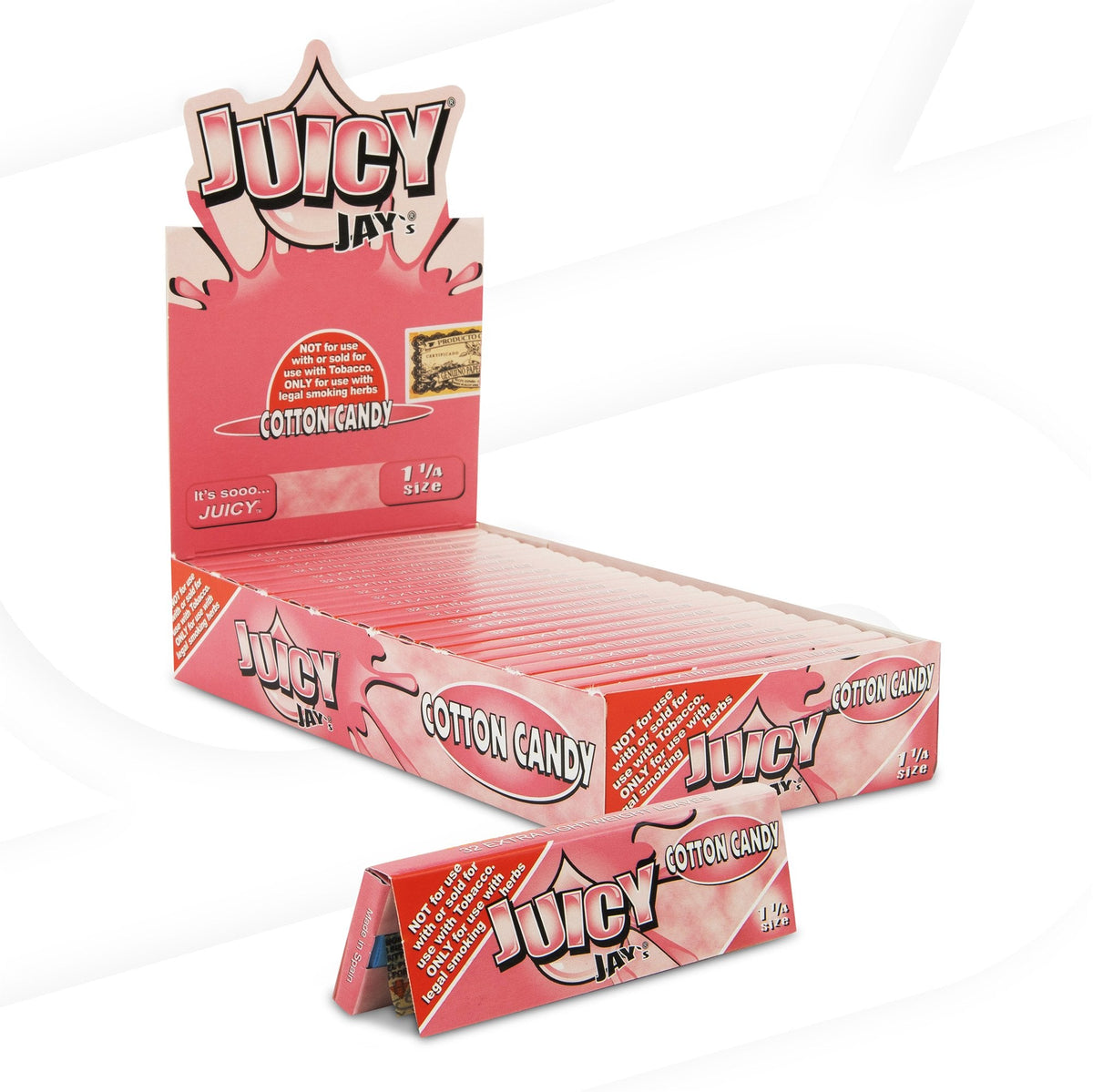 Juicy Jays 1 1/4 Flavored Hemp Rolling Papers Rolling Papers JAYB-RPFL-1401 esd-official