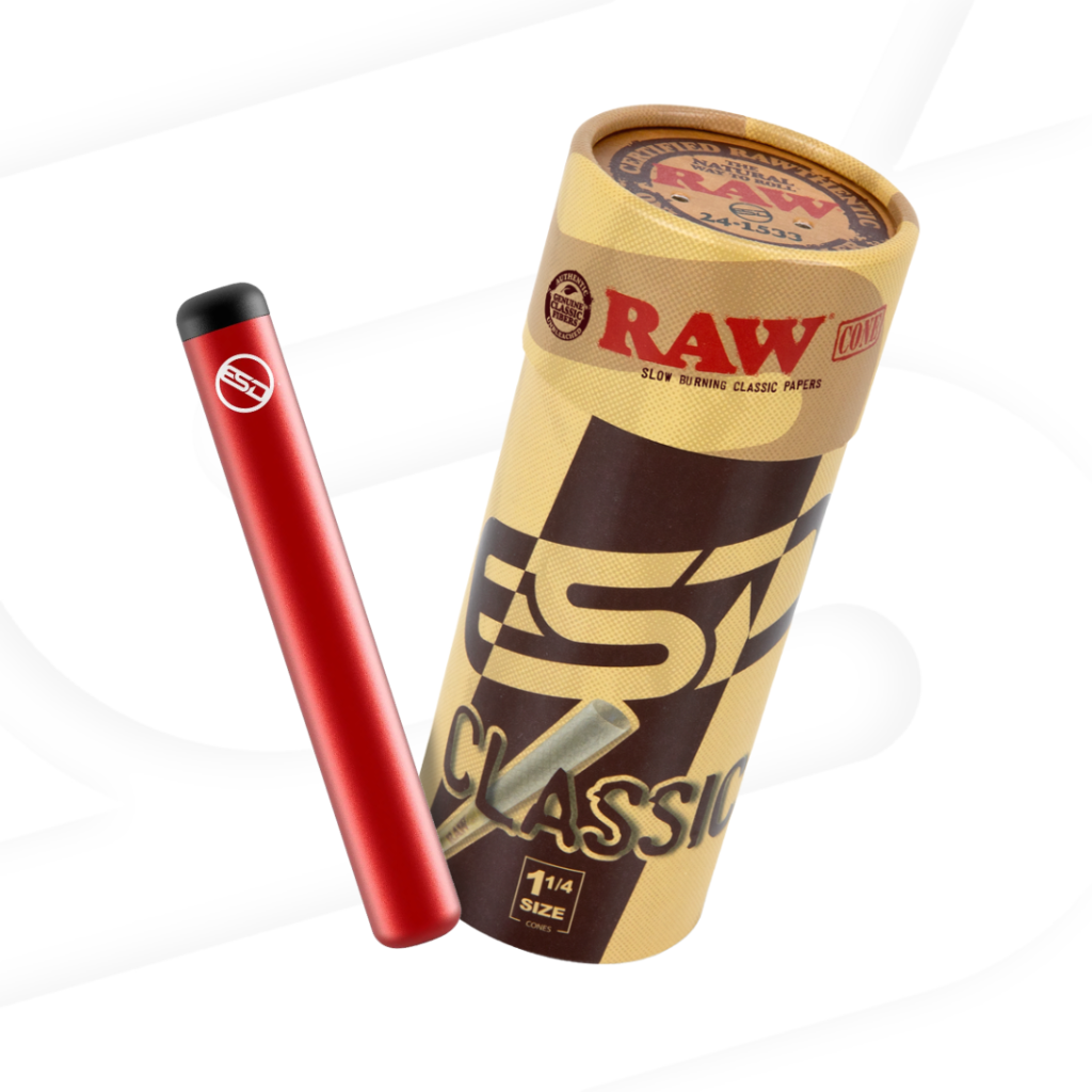 RAW 1 1/4 Cones 50 Pack + ESD Doob Tube Bundles BNDL-C7LV-DV8V esd-official