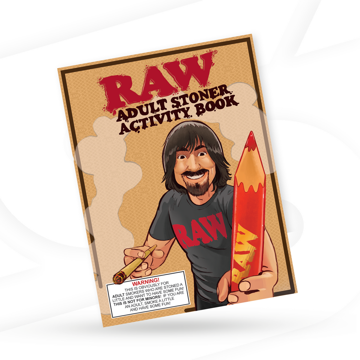 RAW Adult Stoner Activity Book Lifestyle RAWU-LFXX-0095 esd-official