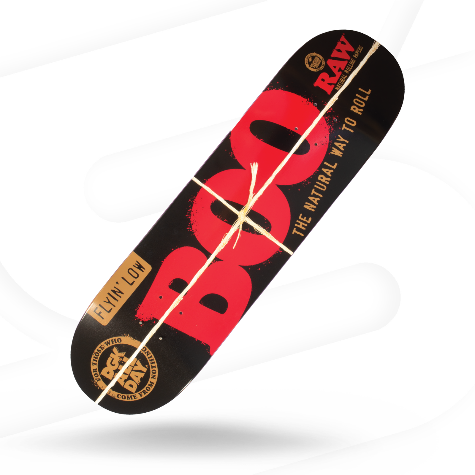 RAW Black Boo DGK Skate Deck Accessories esd-official