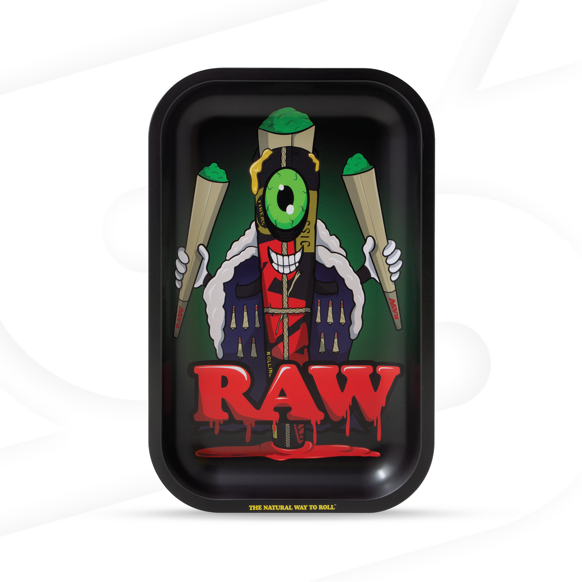 RAW Black Cone Monster Rolling Tray Rolling Trays RAWU-RATC-0S22 esd-official