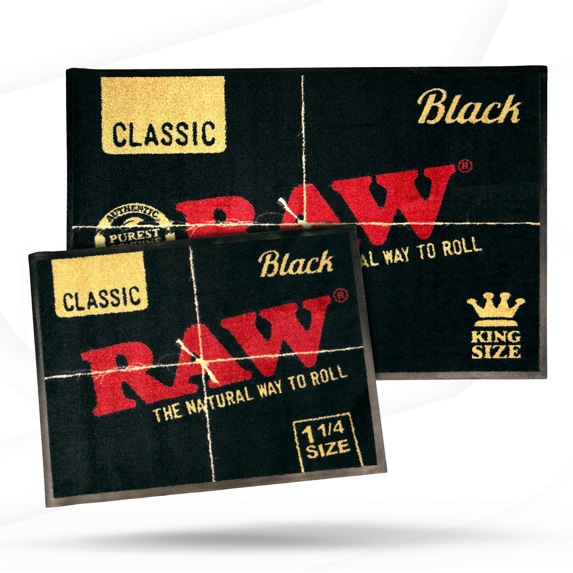 RAW Black Floor Mat Lifestyle esd-official