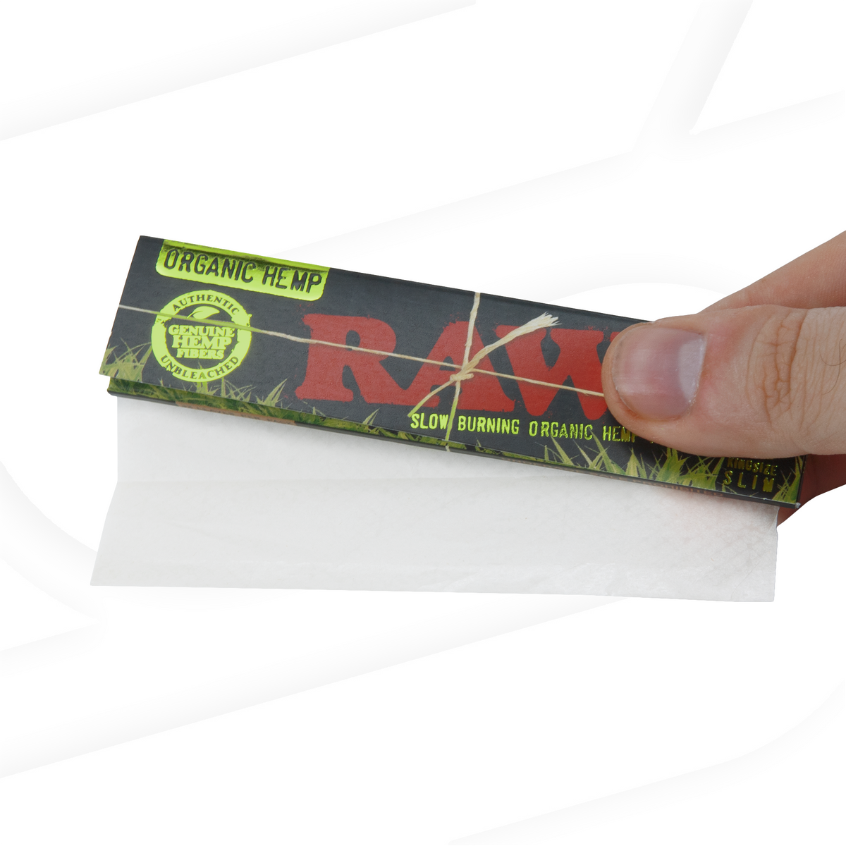 RAW Black King Size Slim Organic Hemp Rolling Papers Rolling Papers esd-official