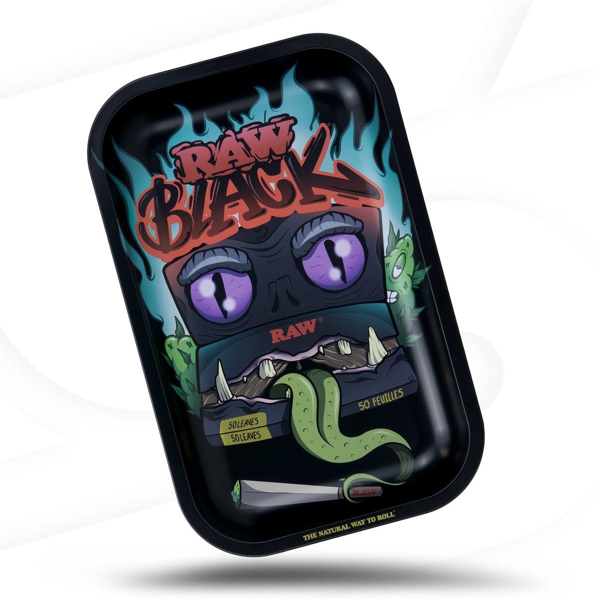 RAW Black Monster Rolling Tray Rolling Trays esd-official