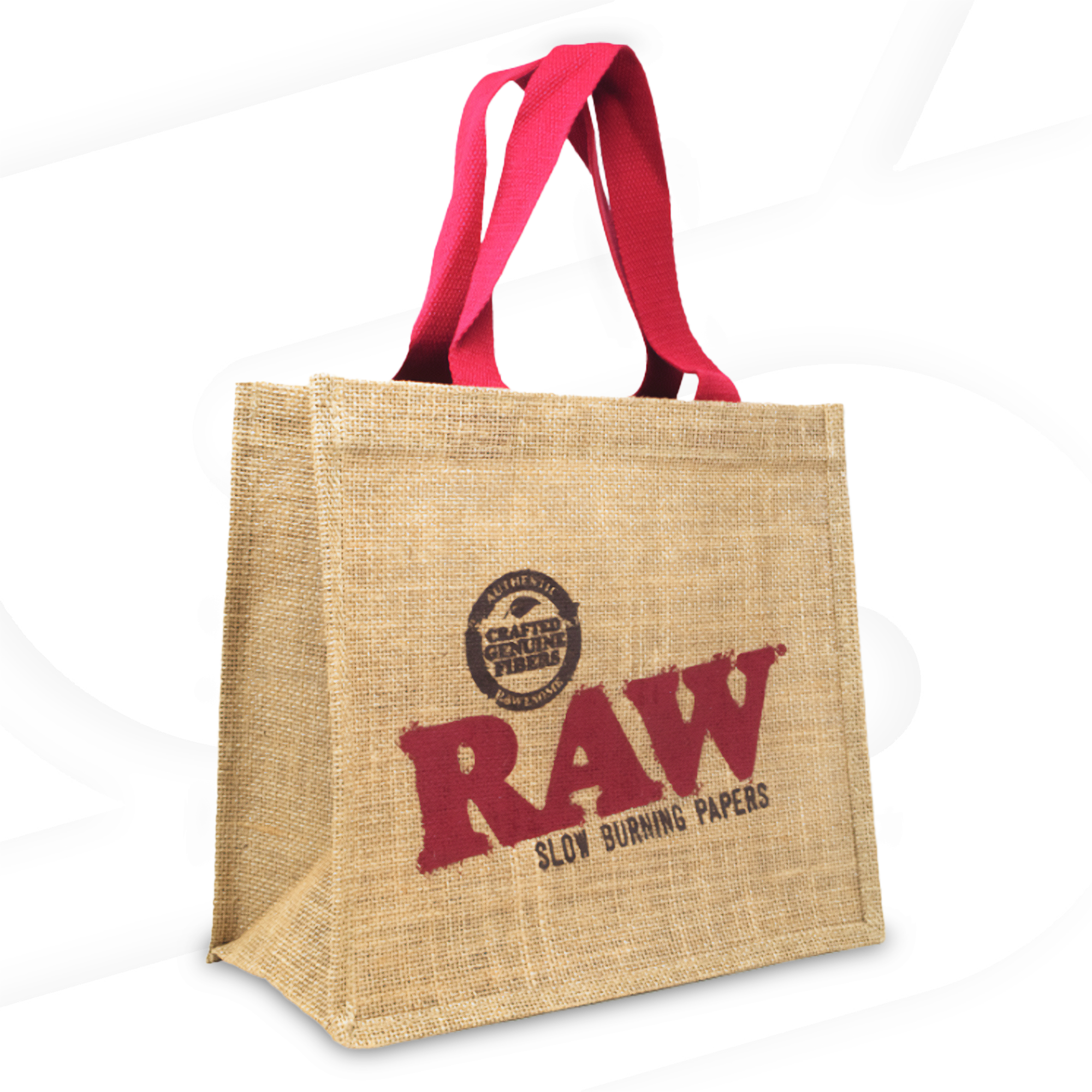 RAW Burlap Tote Bag Lifestyle RAWU-LFXX-0057 esd-official