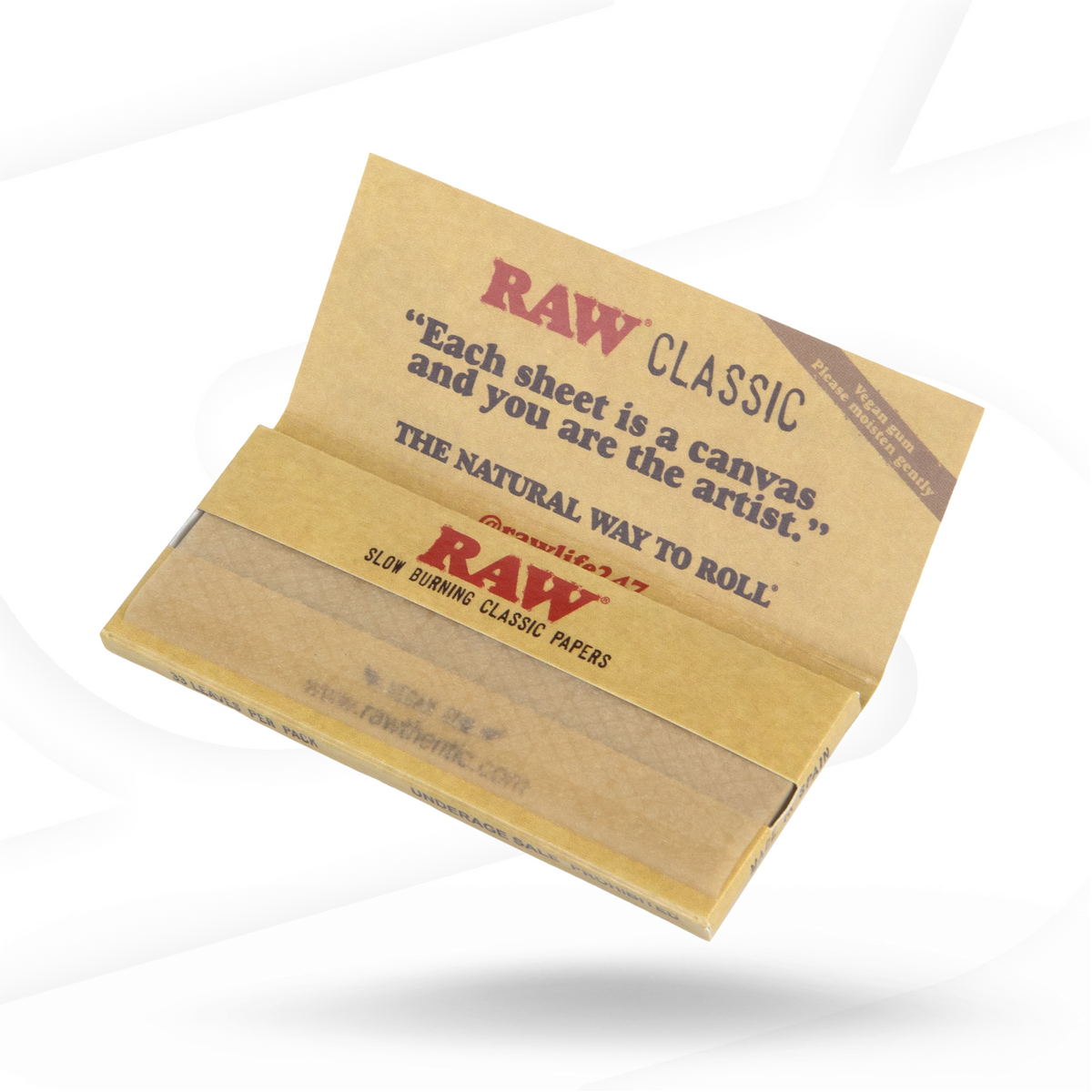 RAW Classic 1 1/2 Rolling Papers Rolling Papers esd-official