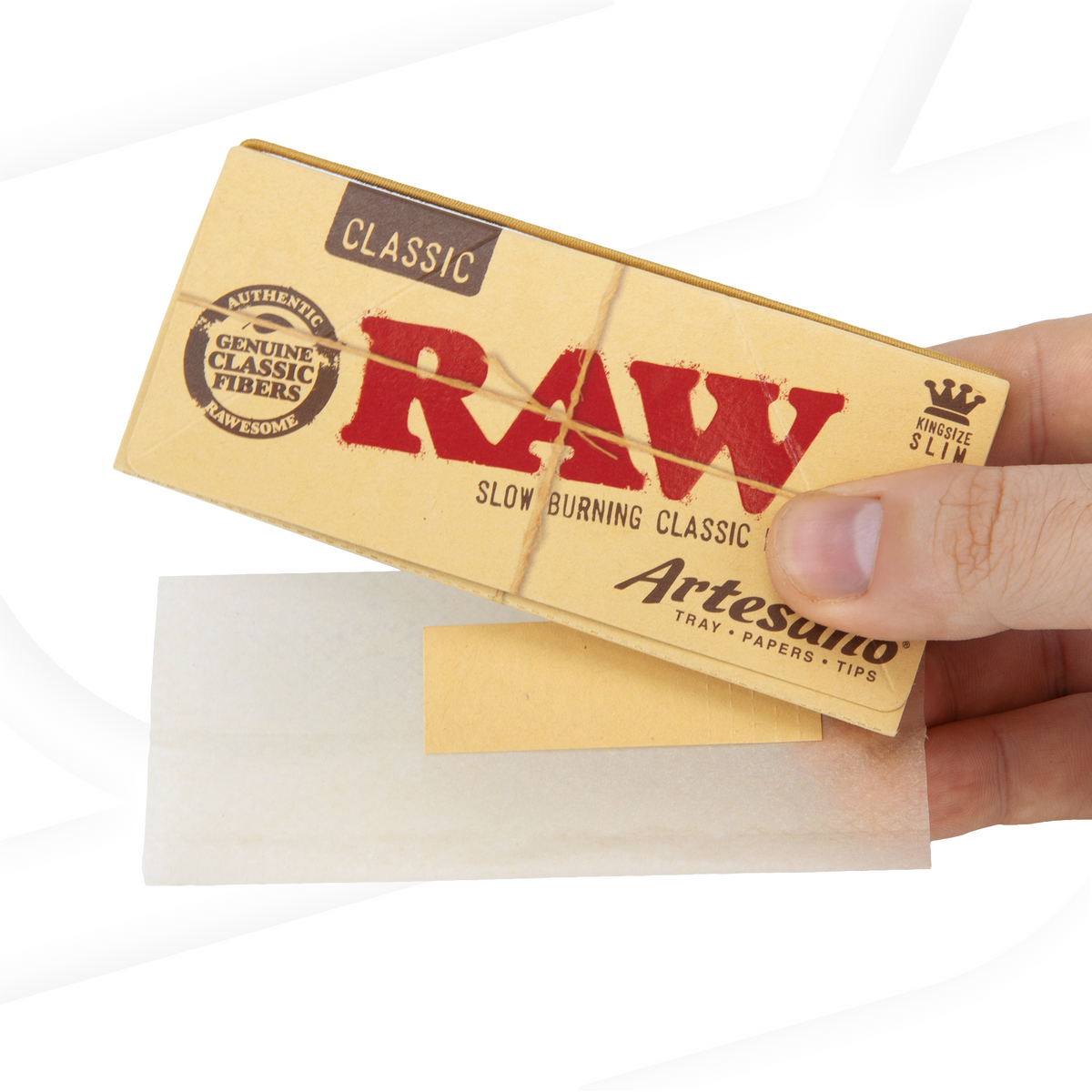 RAW Classic Artesano King Size Slim Rolling Papers Rolling Papers RAWB-RPCL-KL03_1/15 esd-official