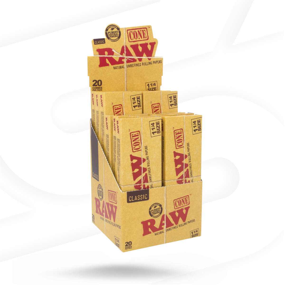 RAW Classic Cones - 20 Pack RAW Cones RAWB-CNCL-1405 esd-official