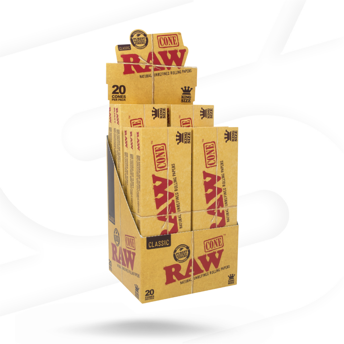 RAW Classic Cones - 20 Pack RAW Cones RAWB-CNCL-KS03 esd-official