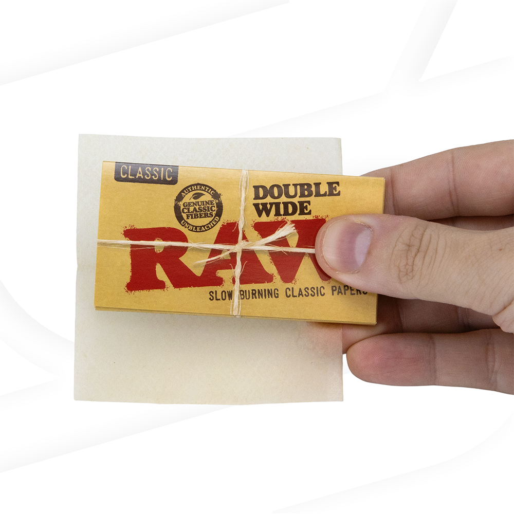 RAW Classic Double Wide Rolling Papers Rolling Papers RAWB-RPCL-DW01_1/50 esd-official
