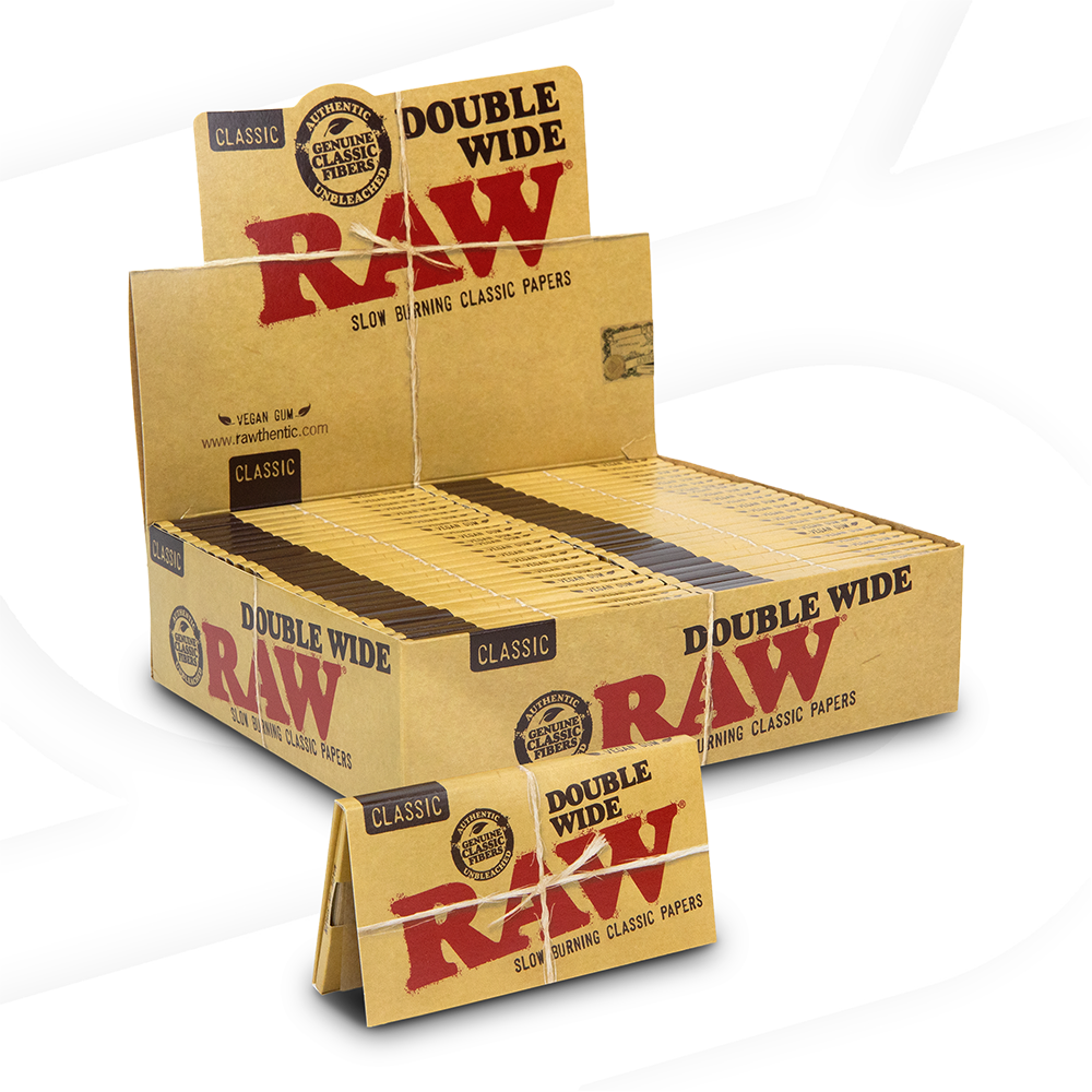 RAW Classic Double Wide Rolling Papers Rolling Papers esd-official