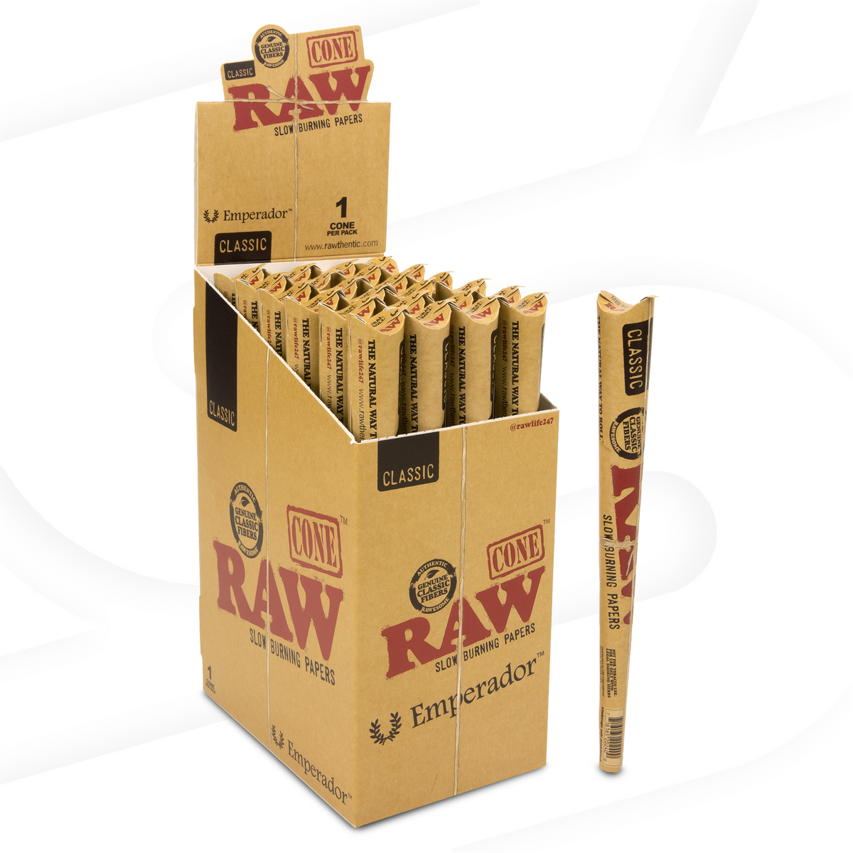 RAW Classic Emperador Cone RAW Cones RAWB-CNCL-EM01 esd-official