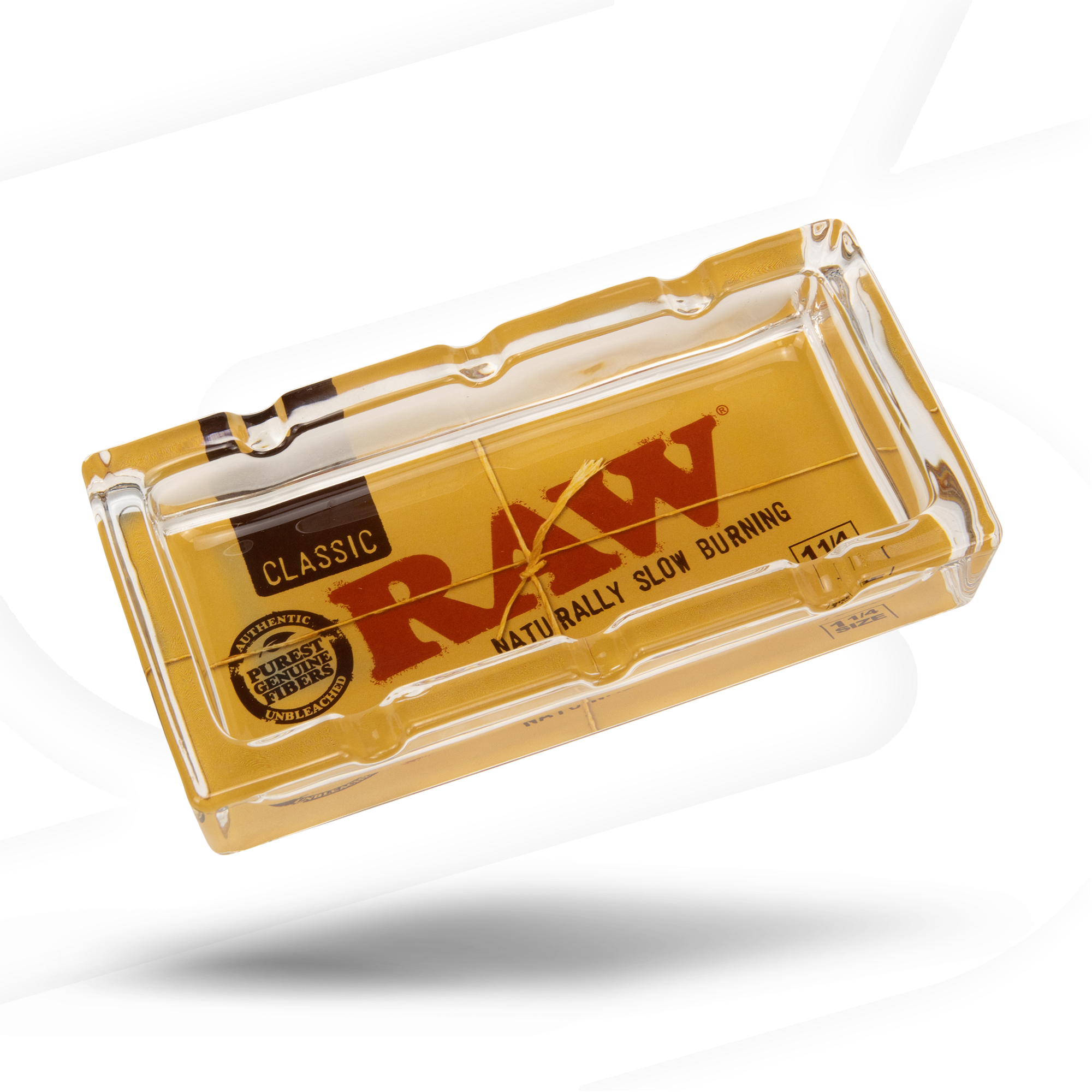 RAW Classic Glass Ashtray Rolling Trays RAWU-RATC-0009 esd-official