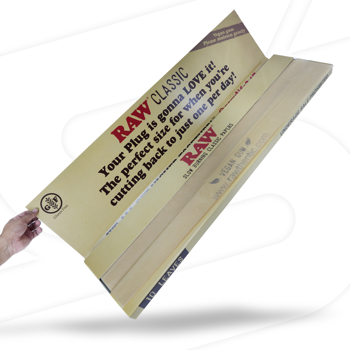 RAW Classic Goat Pack Rolling Papers- 37 Inch Rolling Papers RAWU-RPCL-GO01 esd-official