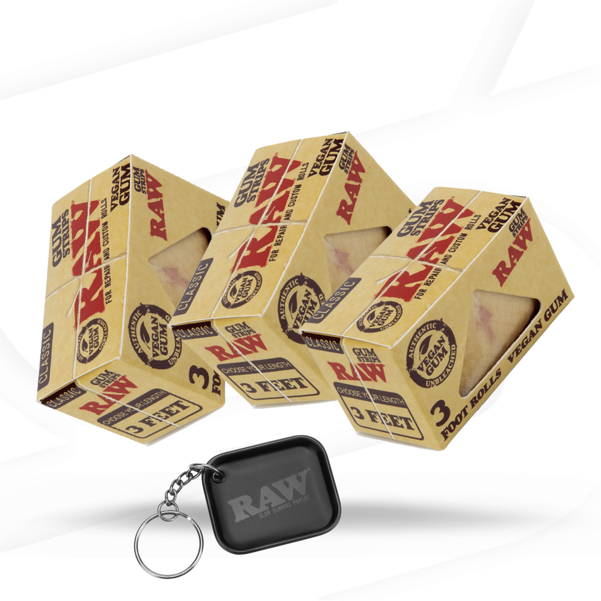 RAW Classic Gum Strips Rolling Papers BNDL-AAXX-0026 esd-official