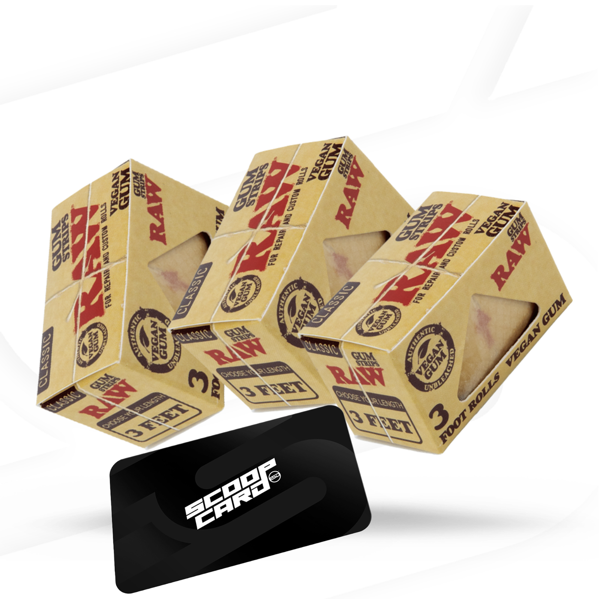 RAW Classic Gum Strips Rolling Papers BNDL-AAXX-0026 esd-official
