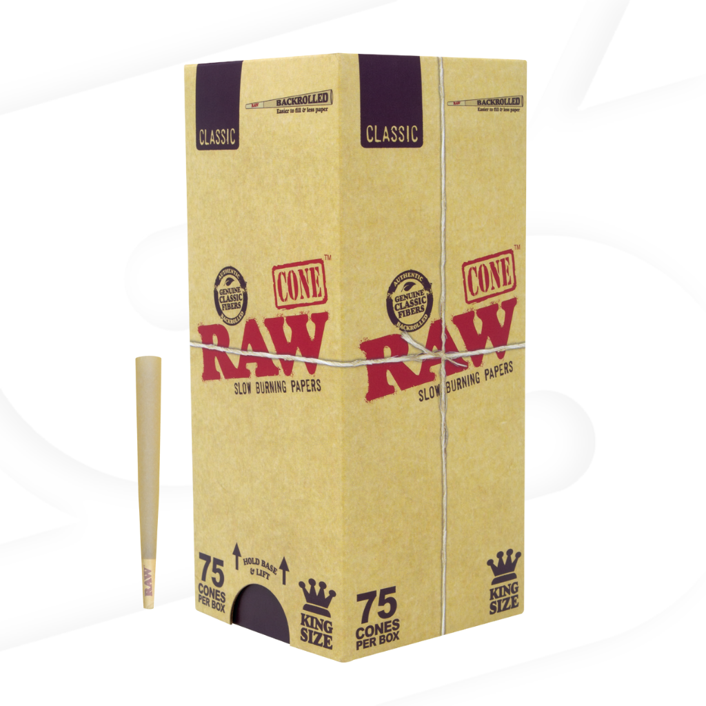 RAW Classic King Size Backrolled Cones RAW Cones RAWB-CNCL-KS06 esd-official