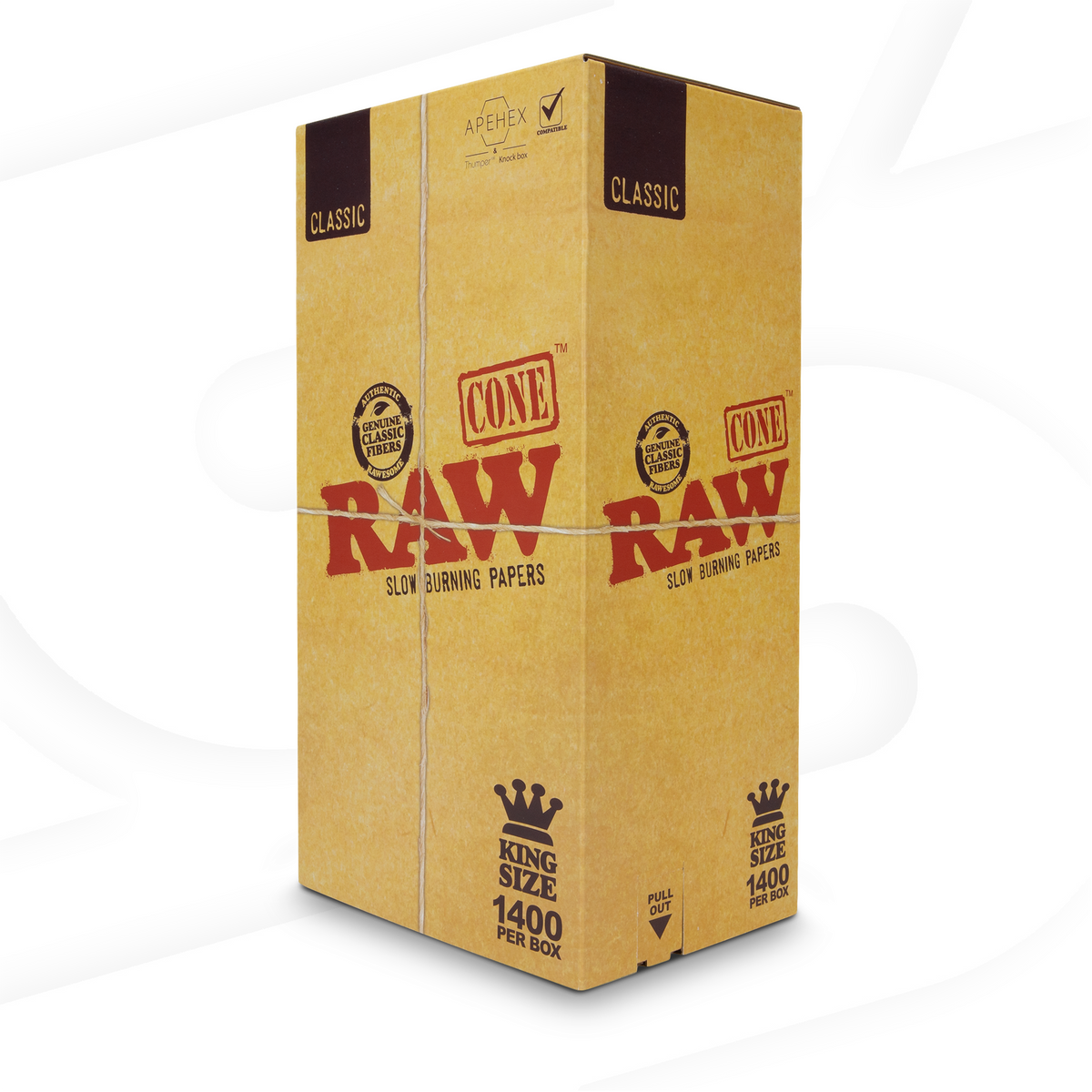 RAW Classic King Size Cones | Bulk Box | 1400 Cones RAW Cones RAWT-CNCL-KS03 esd-official