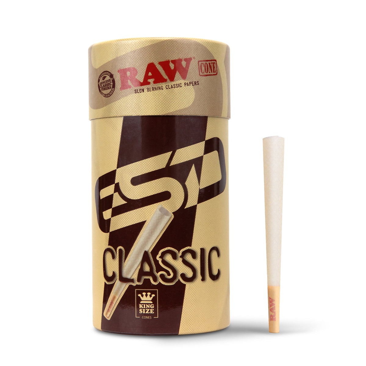 RAW Classic King Size Cones RAW Cones RAWR-CNCL-KS02 esd-official
