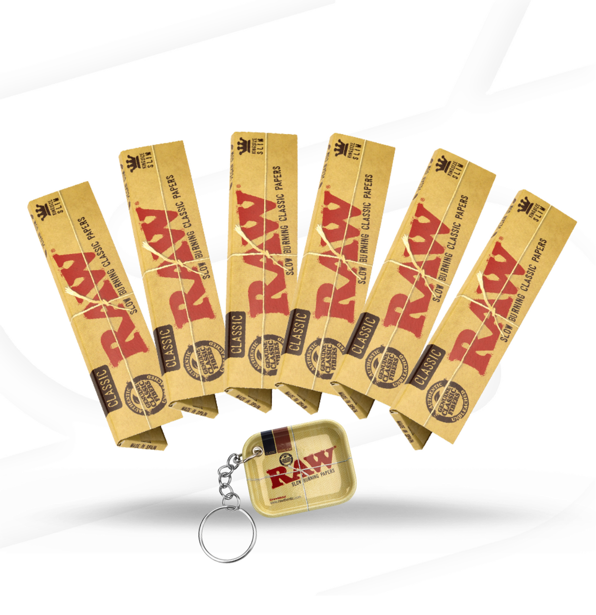 RAW Classic King Size Slim Rolling Papers Rolling Papers BNDL-AAXX-0018 esd-official