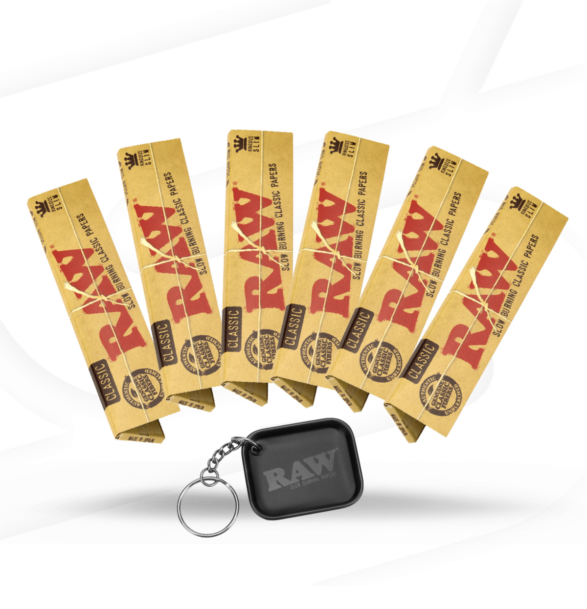 RAW Classic King Size Slim Rolling Papers Rolling Papers BNDL-AAXX-0018 esd-official