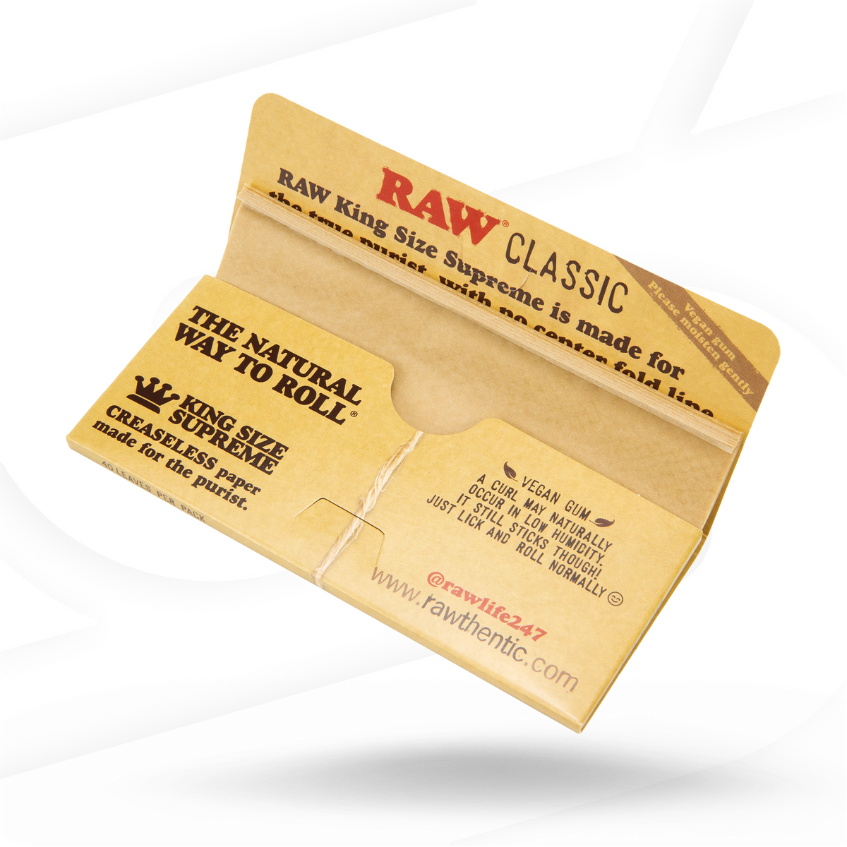RAW Classic King Size Supreme Rolling Papers Rolling Papers esd-official