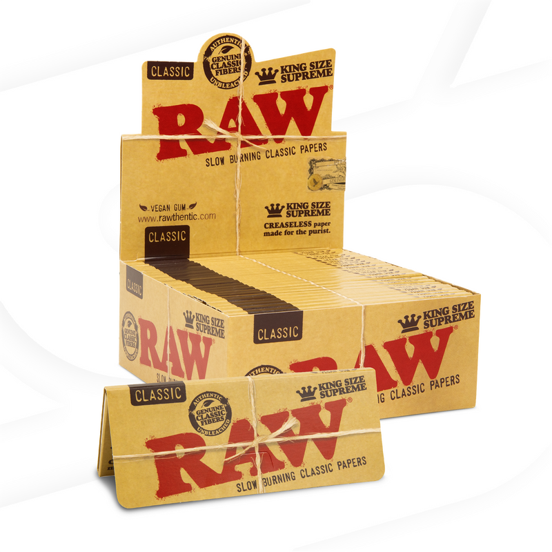 Buy Raw Rolling Papers Usa Classic King Size Supreme Online Esd Esd