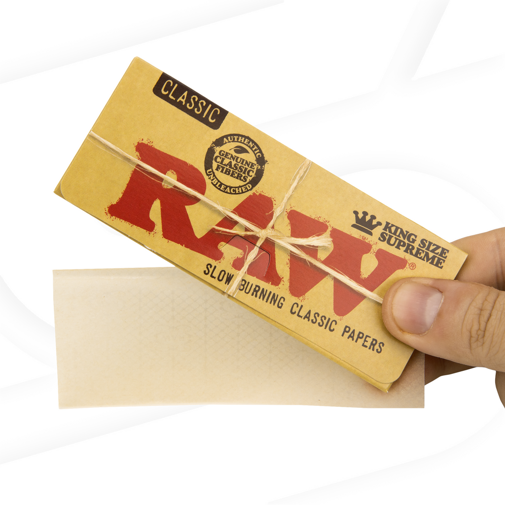 Buy RAW Rolling Papers USA Classic King Size Supreme Online ESD