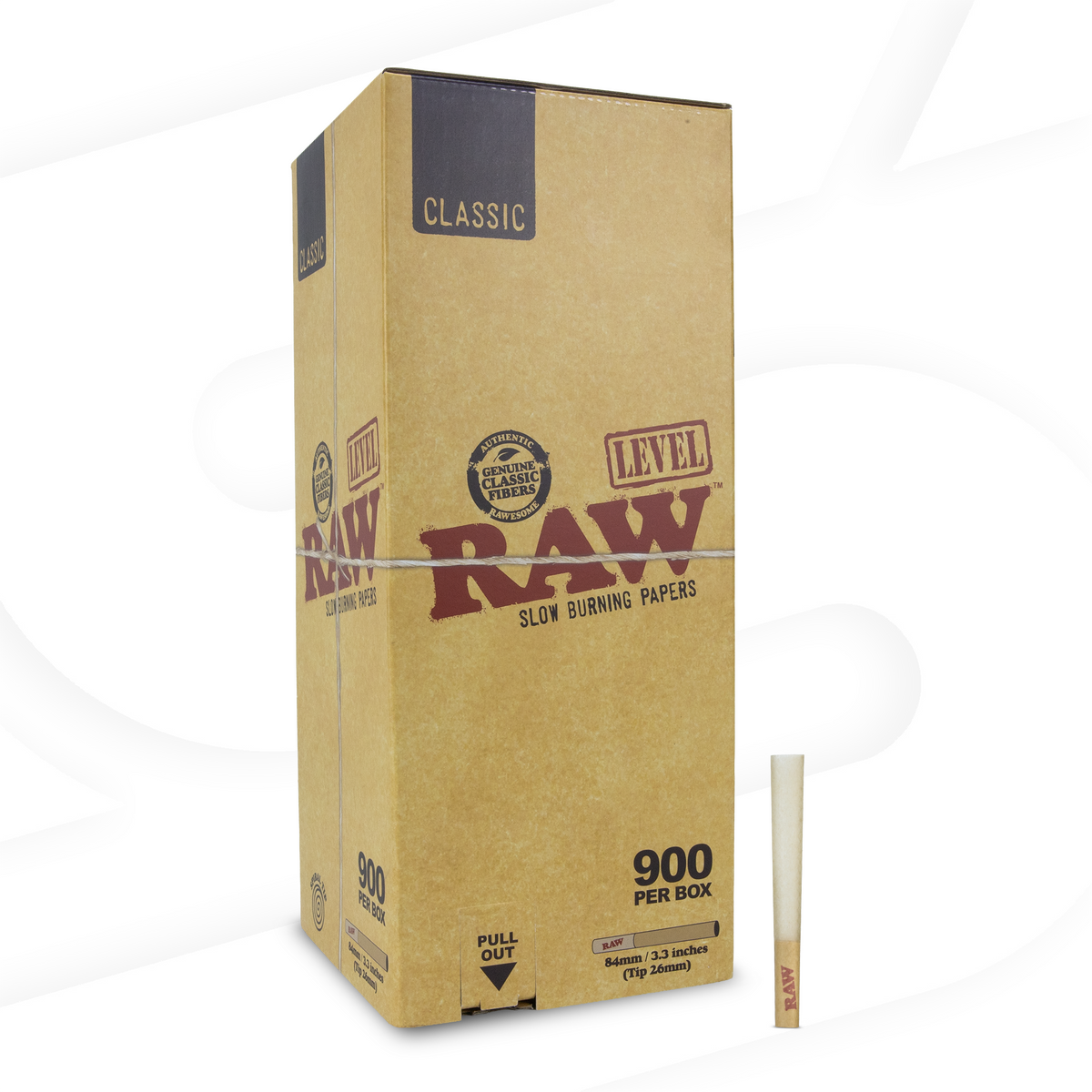 RAW Classic Level Cones | Bulk Box| 900 Cones RAW Cones RAWT-CNCL-LV01 esd-official
