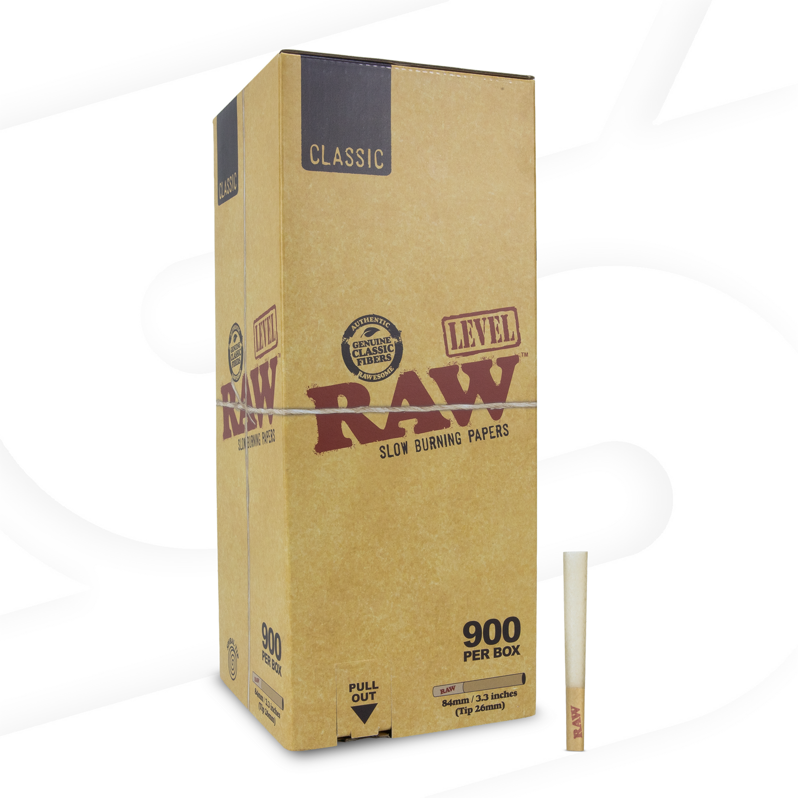 RAW Classic Level Cones | Bulk Box| 900 Cones RAW Cones RAWT-CNCL-LV01 esd-official