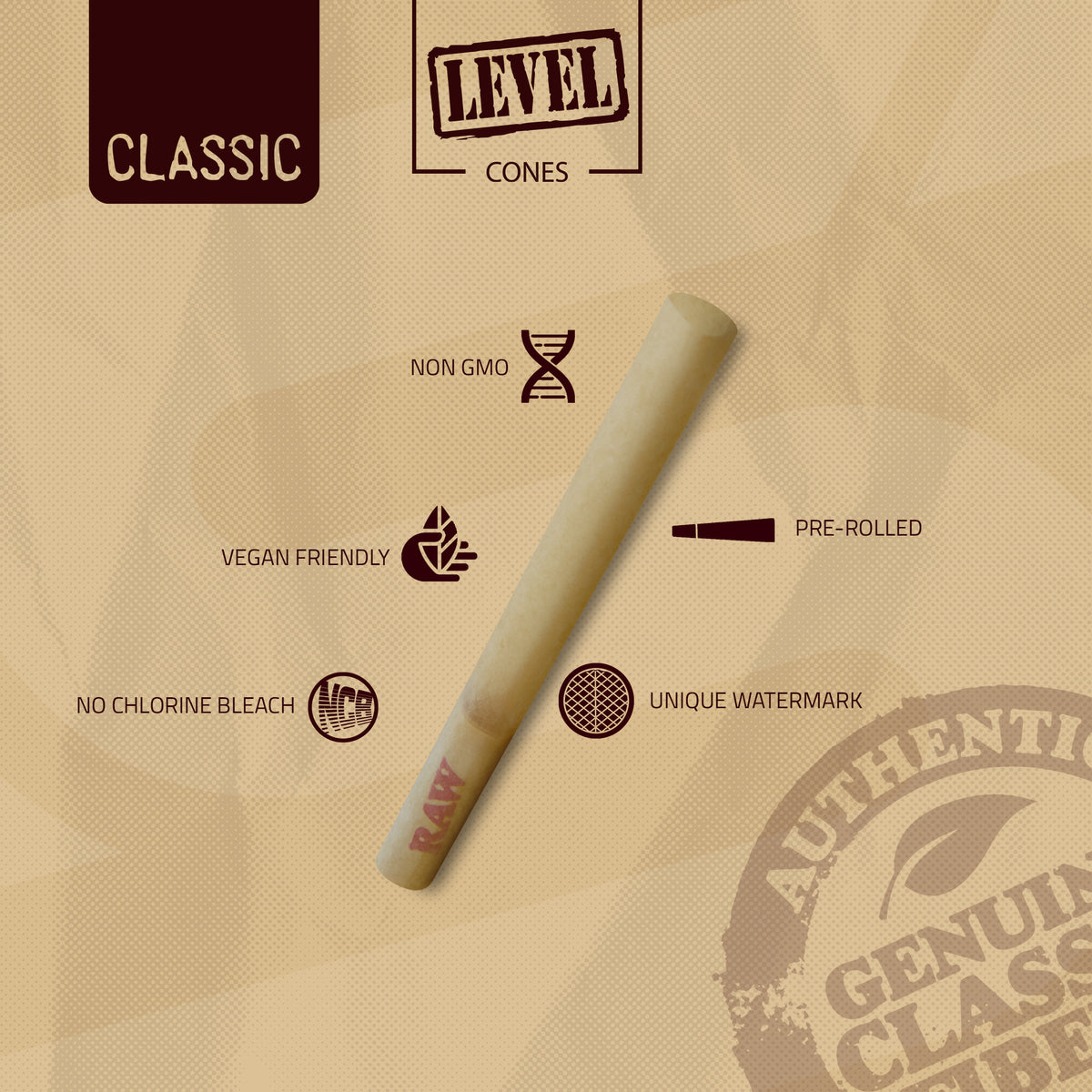 RAW Classic Level Cones RAW Cones RAWR-CNCL-LV02 esd-official