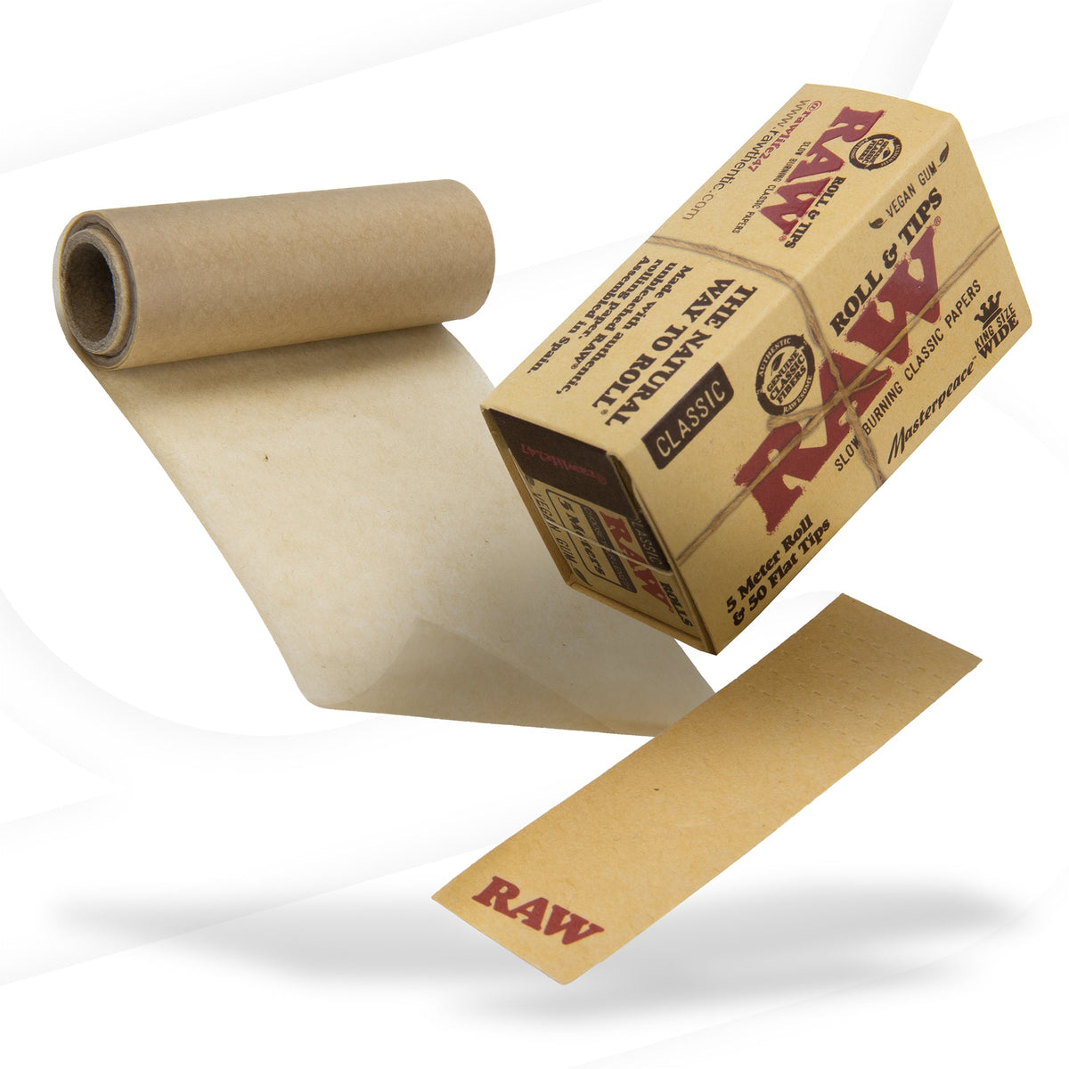 RAW Classic Masterpiece King Size Wide Papers Rolling Papers esd-official