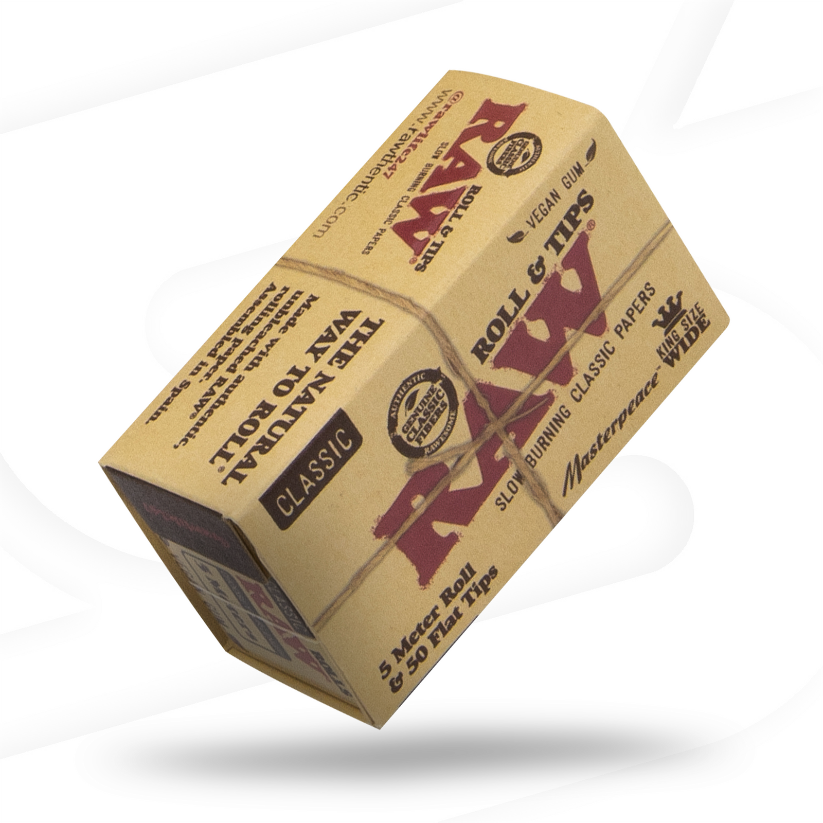 RAW Classic Masterpiece King Size Wide Papers Rolling Papers esd-official