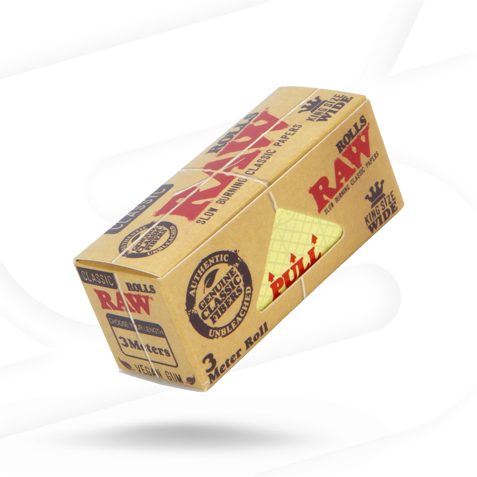 RAW Classic Paper Rolls King Size - 3 Meters Rolling Papers esd-official