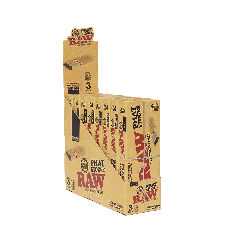 RAW Classic Phat Stogee- 3 PK RAW Cones RAWB-RPCL-PS01 esd-official