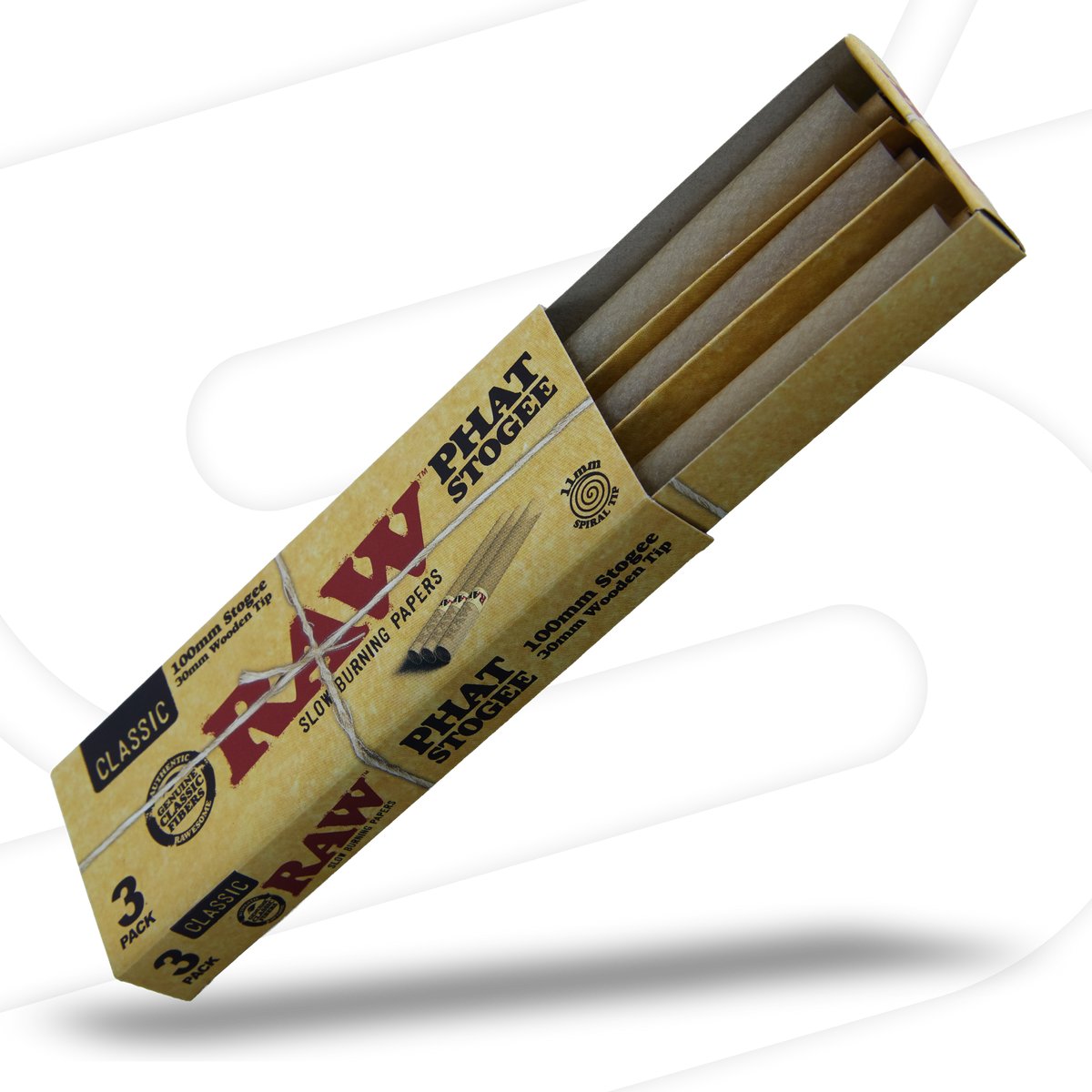 RAW Classic Phat Stogee RAW Cones RAWB-RPCL-PS01_1/8 esd-official