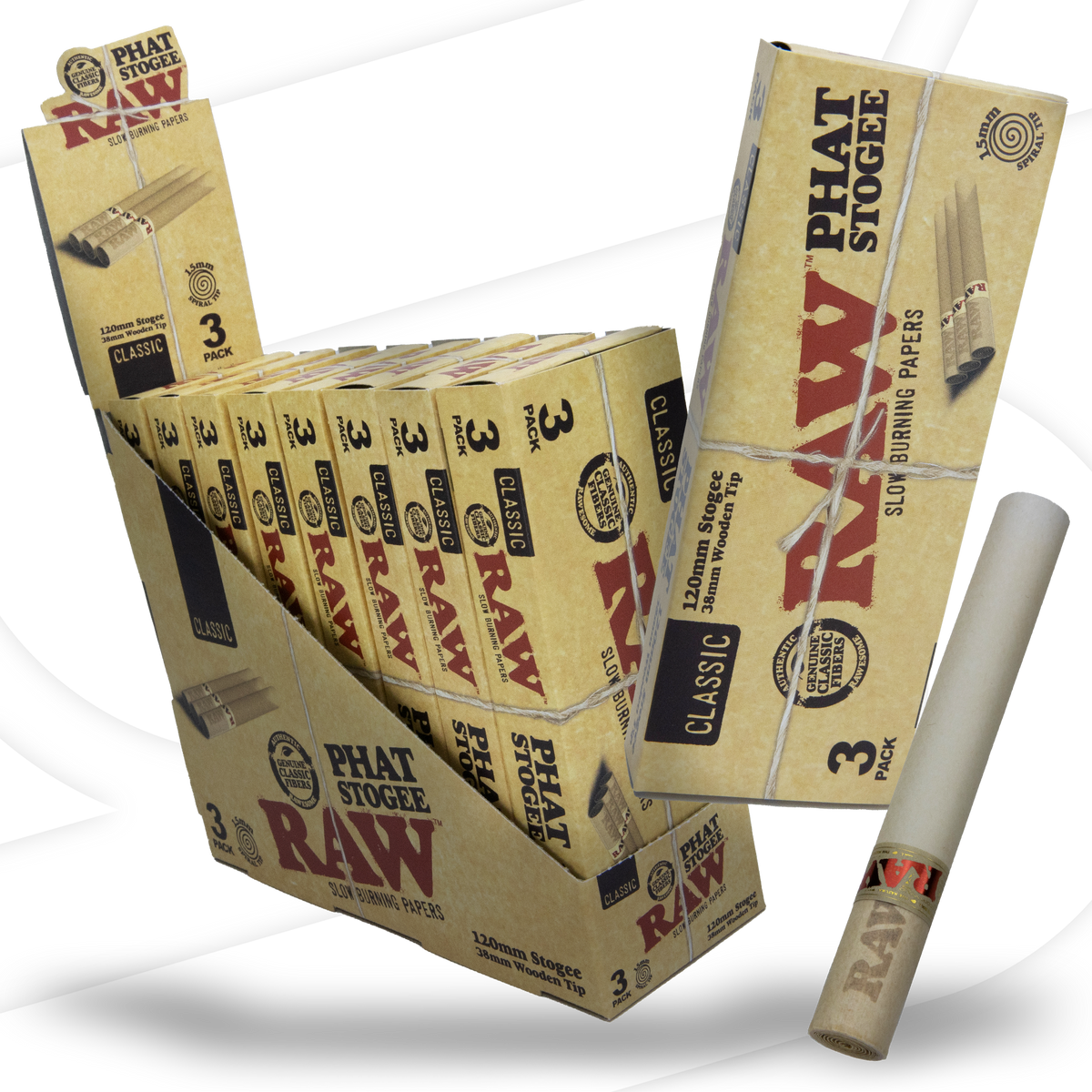 RAW Classic Phat Stogee RAW Cones RAWB-RPCL-PS02 esd-official