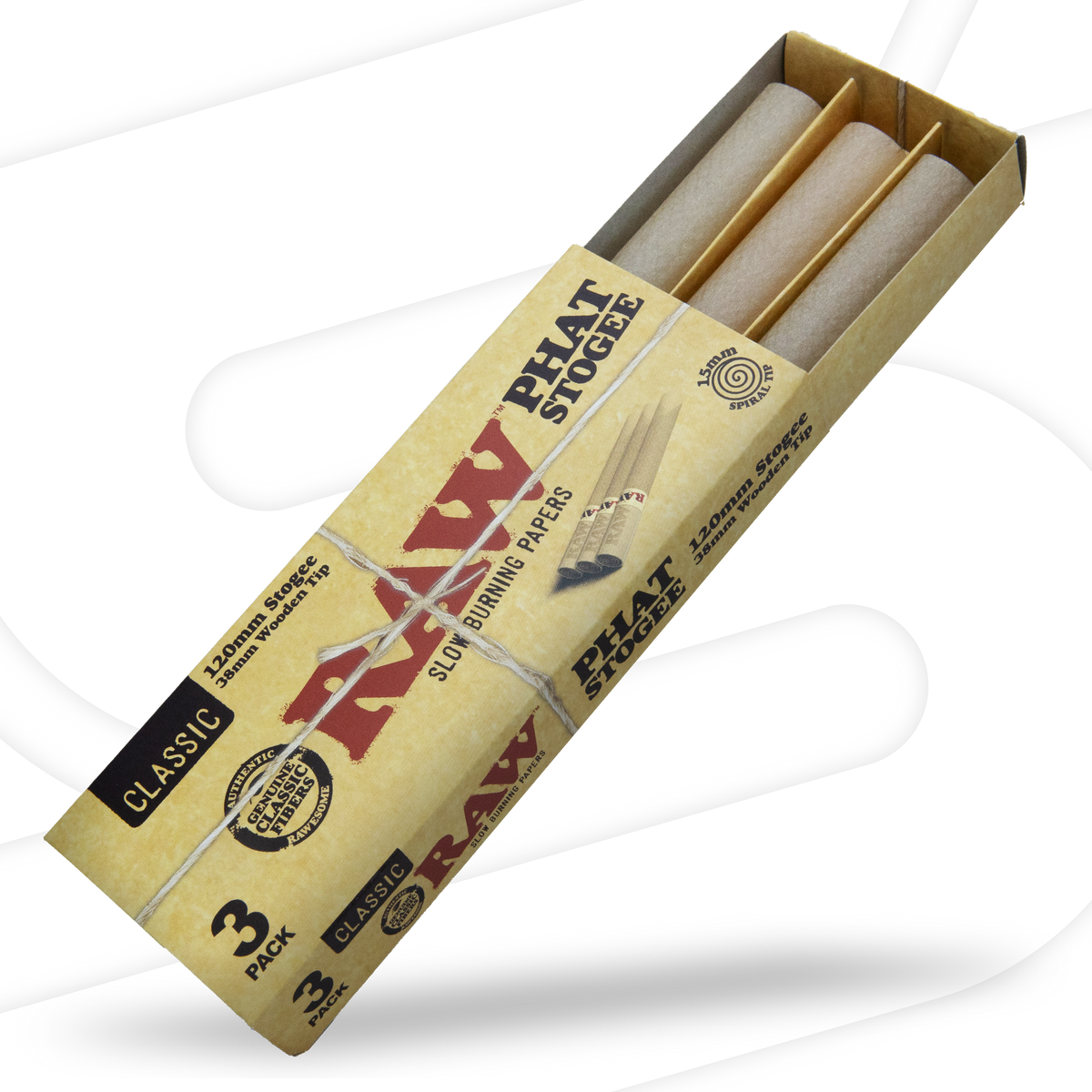 RAW Classic Phat Stogee RAW Cones RAWB-RPCL-PS02_1/8 esd-official