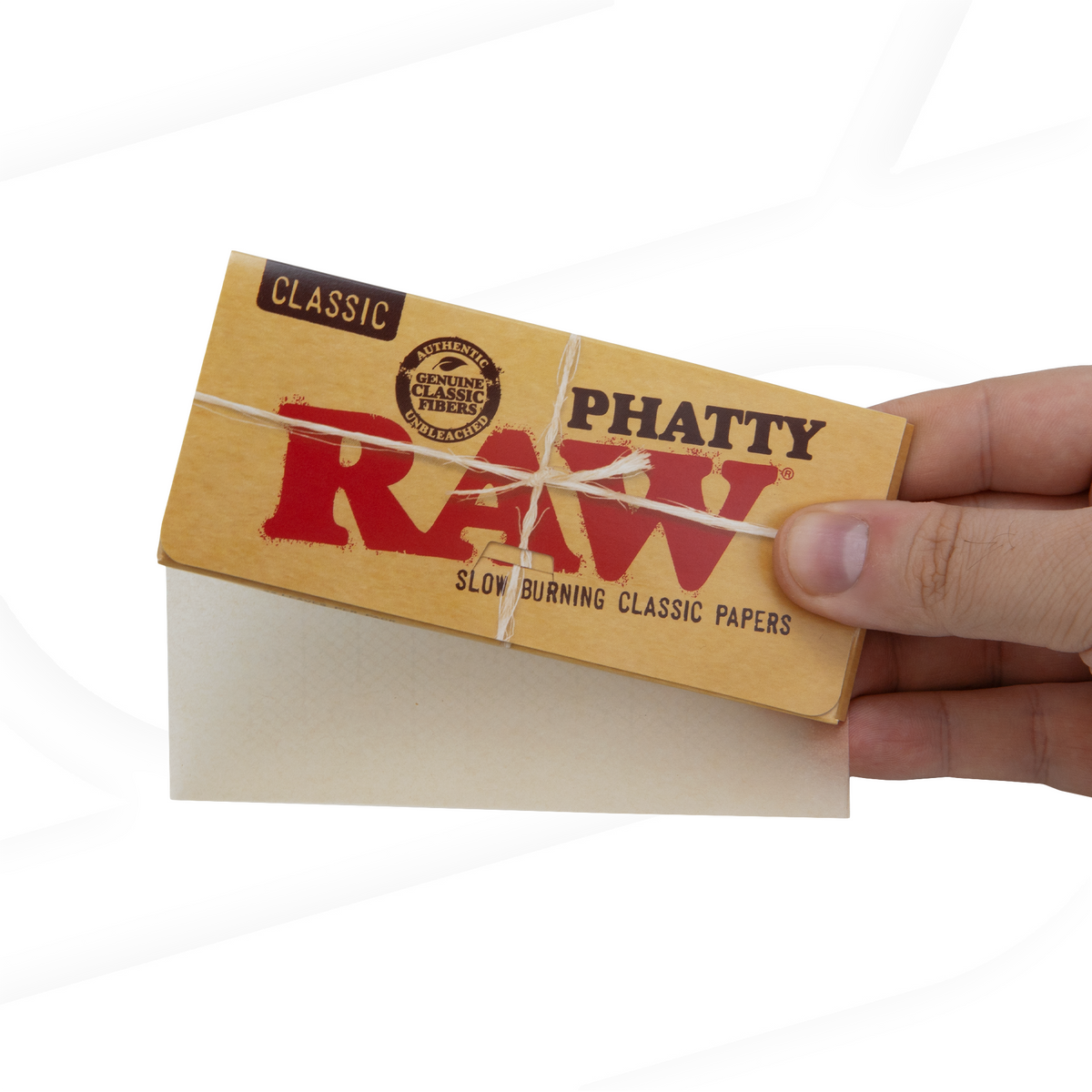 RAW Classic Phatty Creaseless Rolling Papers Rolling Papers RAWB-RPCL-PH01_1/24 esd-official