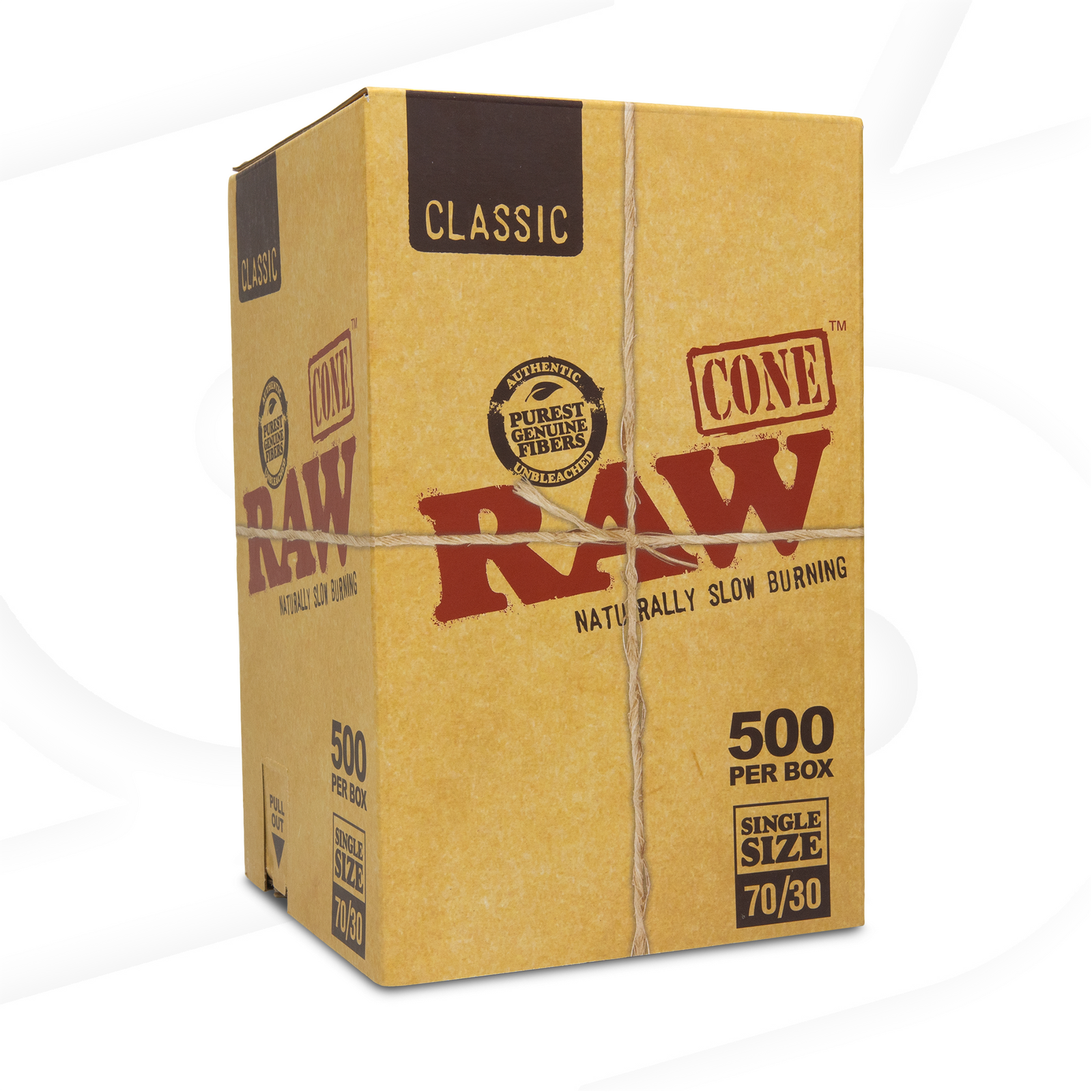 RAW Classic Single Size 70/30 | Bulk Box | 500 Cones RAW Cones RAWT-CNCL-3003 esd-official