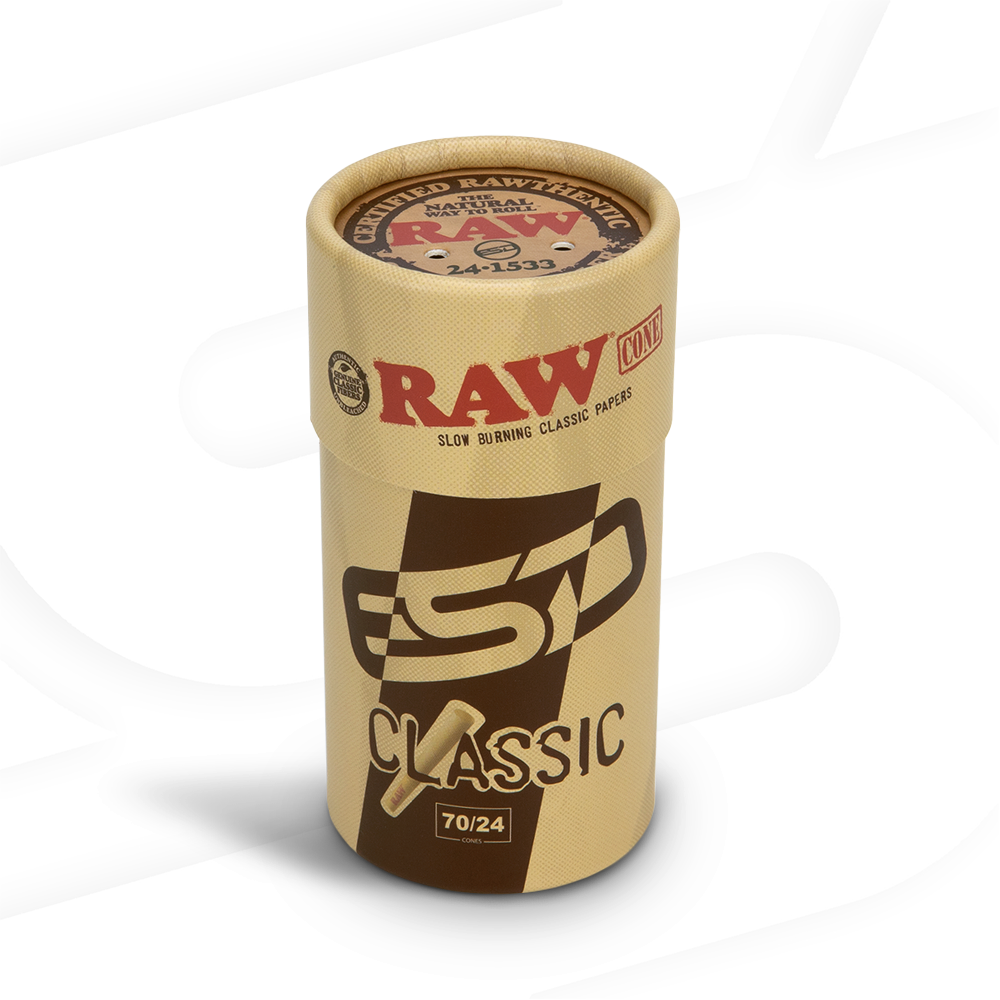 RAW Classic Single Size Cones- Dogwalker RAW Cones RAWR-CNCL-2408 esd-official