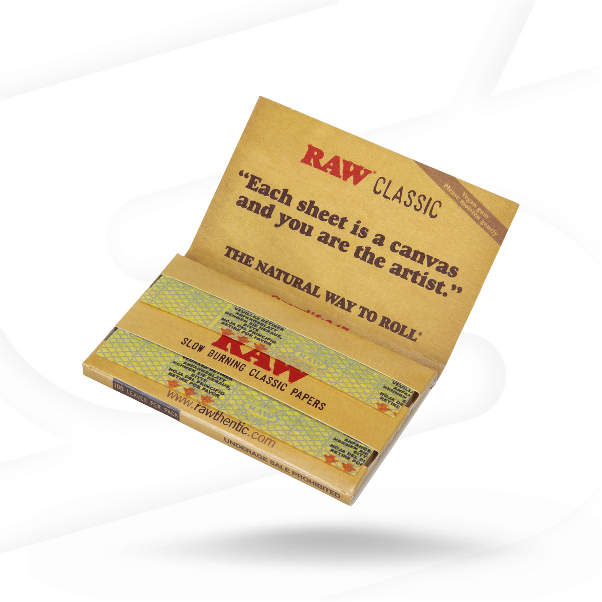 RAW Classic Single Wide Rolling Papers Rolling Papers esd-official