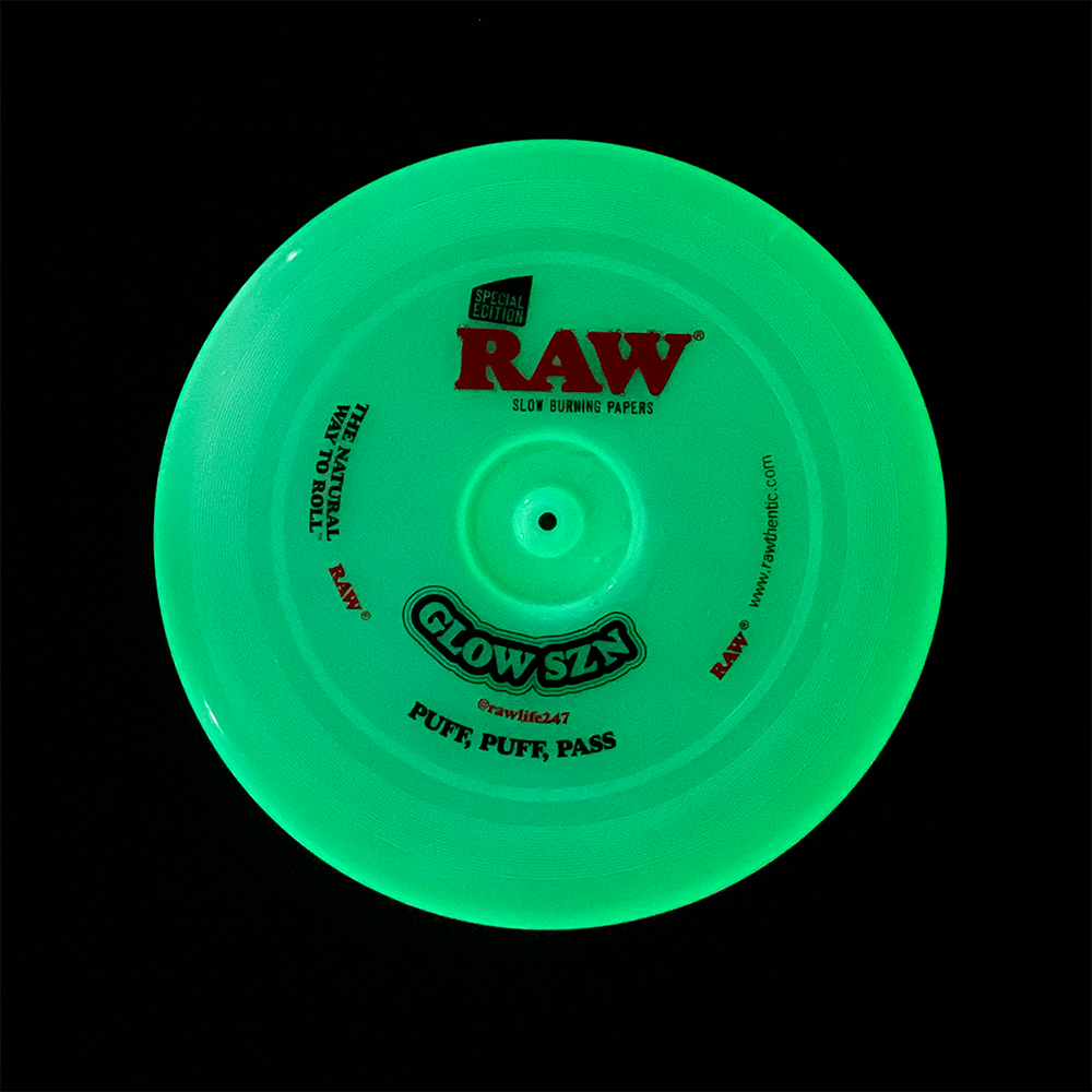 RAW Cone Flying Disc- Glow Szn Lifestyle RAWU-LFXX-0087 esd-official