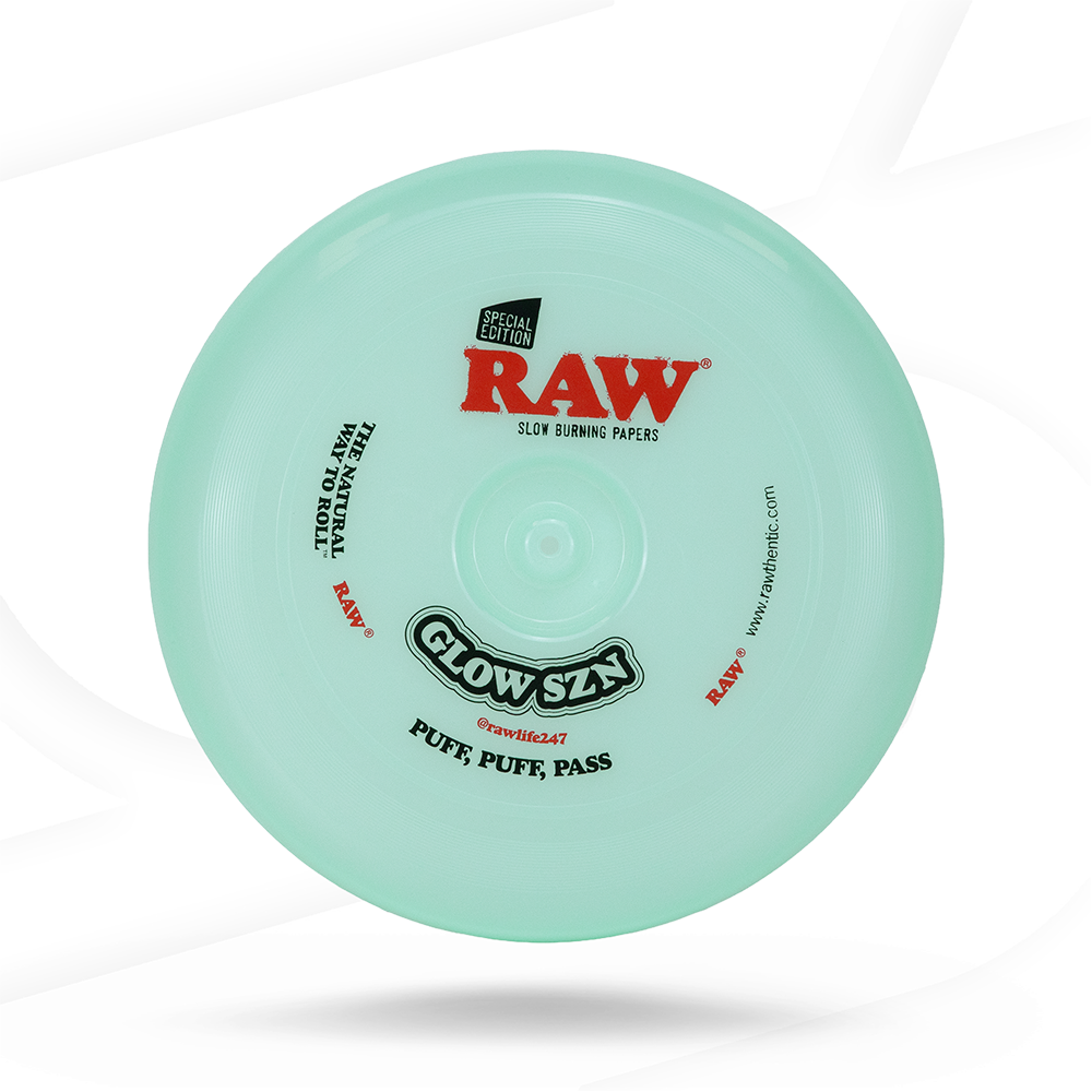 RAW Cone Flying Disc- Glow Szn Lifestyle RAWU-LFXX-0087 esd-official