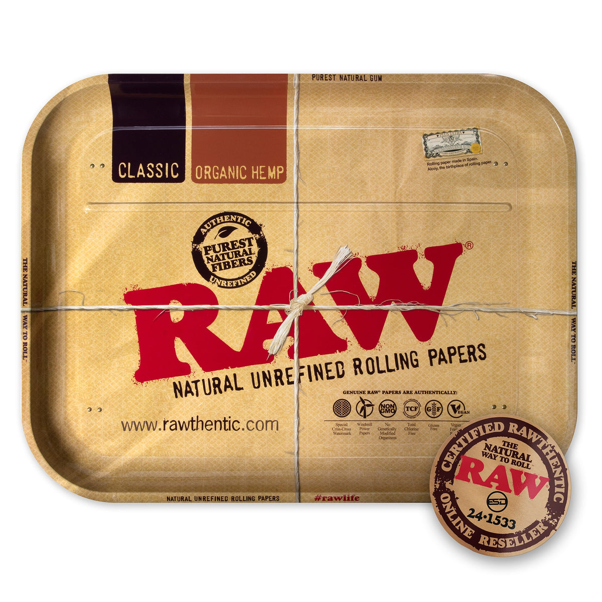 RAW Dinner Rolling Tray | XXL Rolling Trays RAWU-RATC-2X03 esd-official