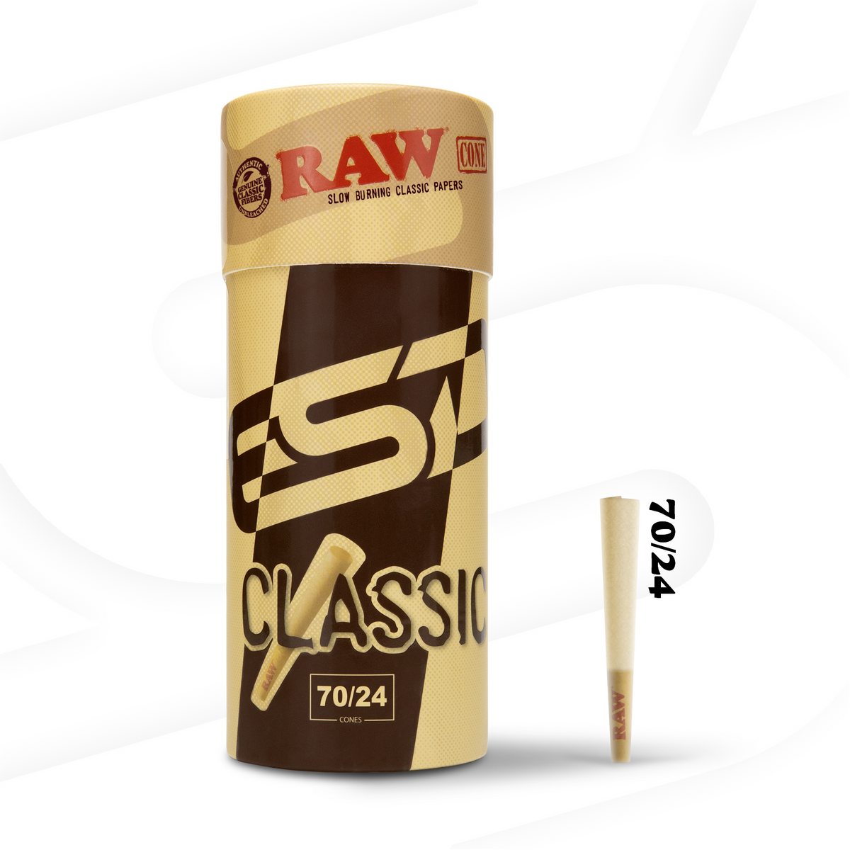RAW Dogwalker Single Size Cones | 70/30 70/24 RAW Cones RAWR-CNCL-2401 esd-official