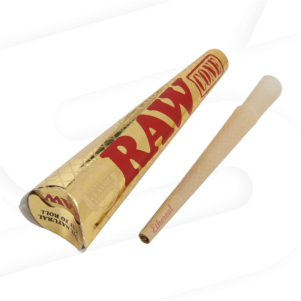 do raw cones have tobacco in them Cones: RAW Rolling For Pre-Roll Producers Bulk Green Blazer Official RAWthentic